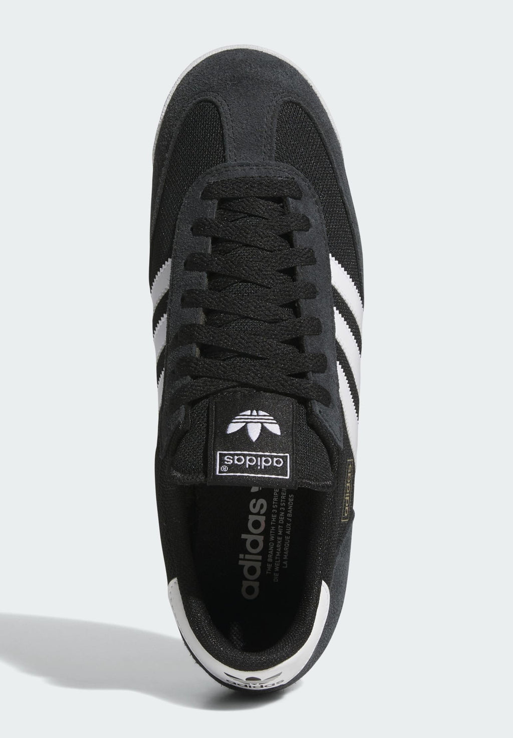 R71 UNISEXE - Baskets - noir/blanc/doré métallisé.