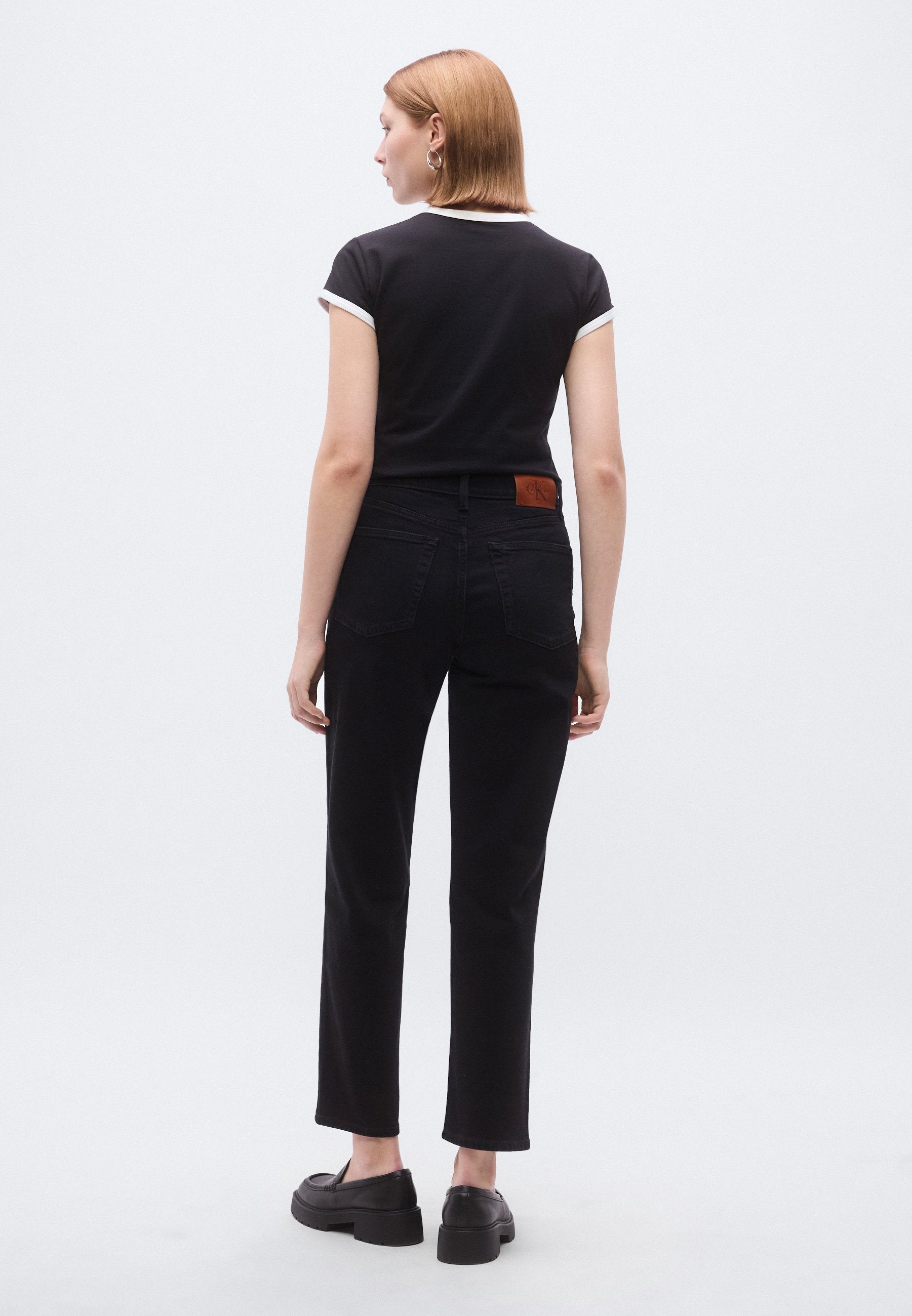 TAPER - Jeans Tapered Fit - soft black