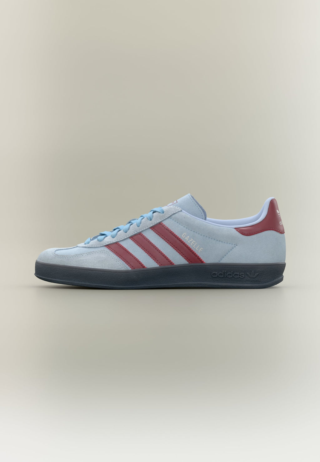 GAZELLE INDOOR UNISEX - Trainers - clear sky/noble maroon/crystal sky
