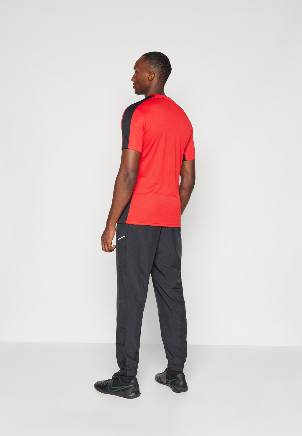 ACADEMY TRACK PANT - Tracksuit bottoms - black/white
