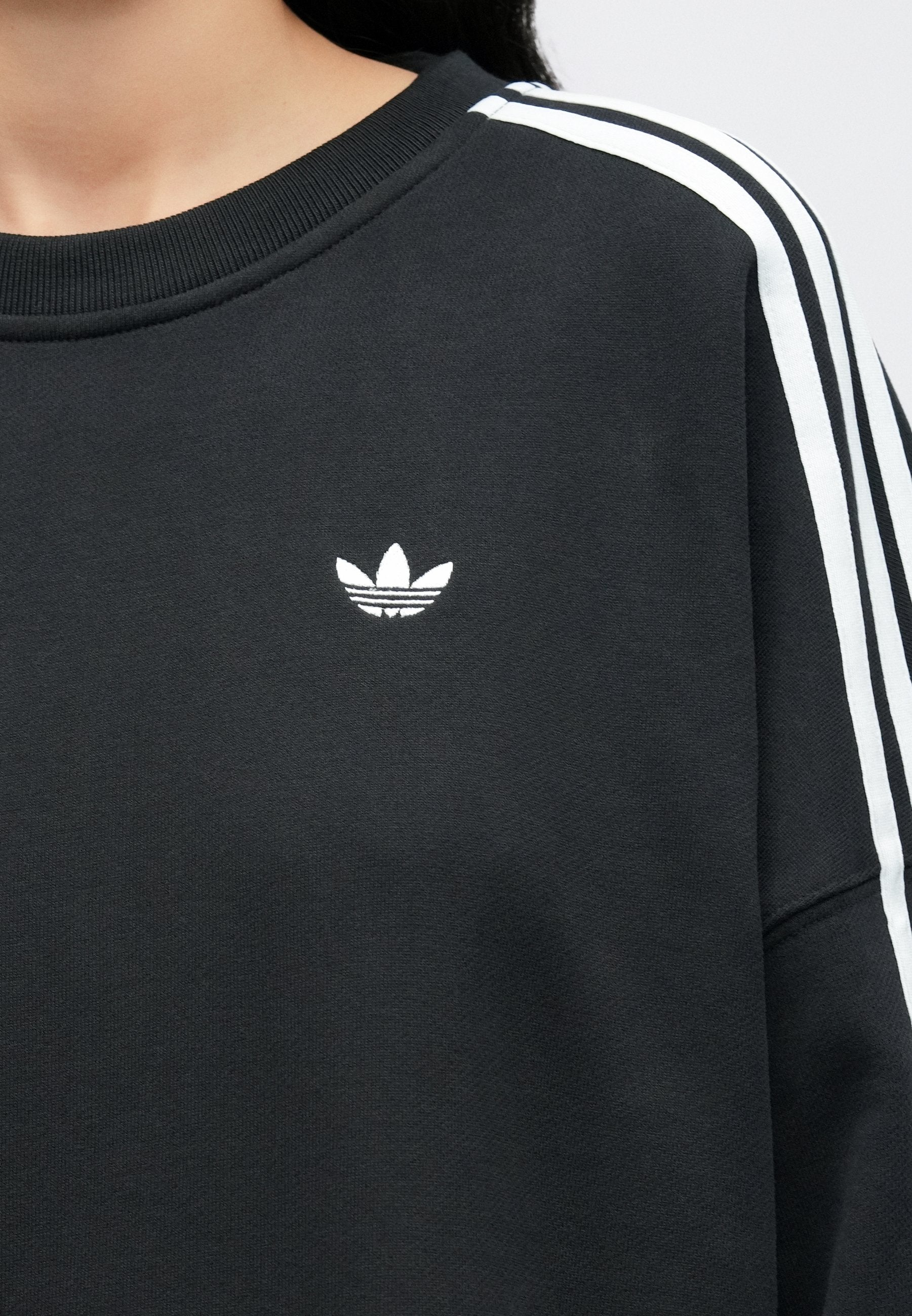 Sweatshirt - black/white