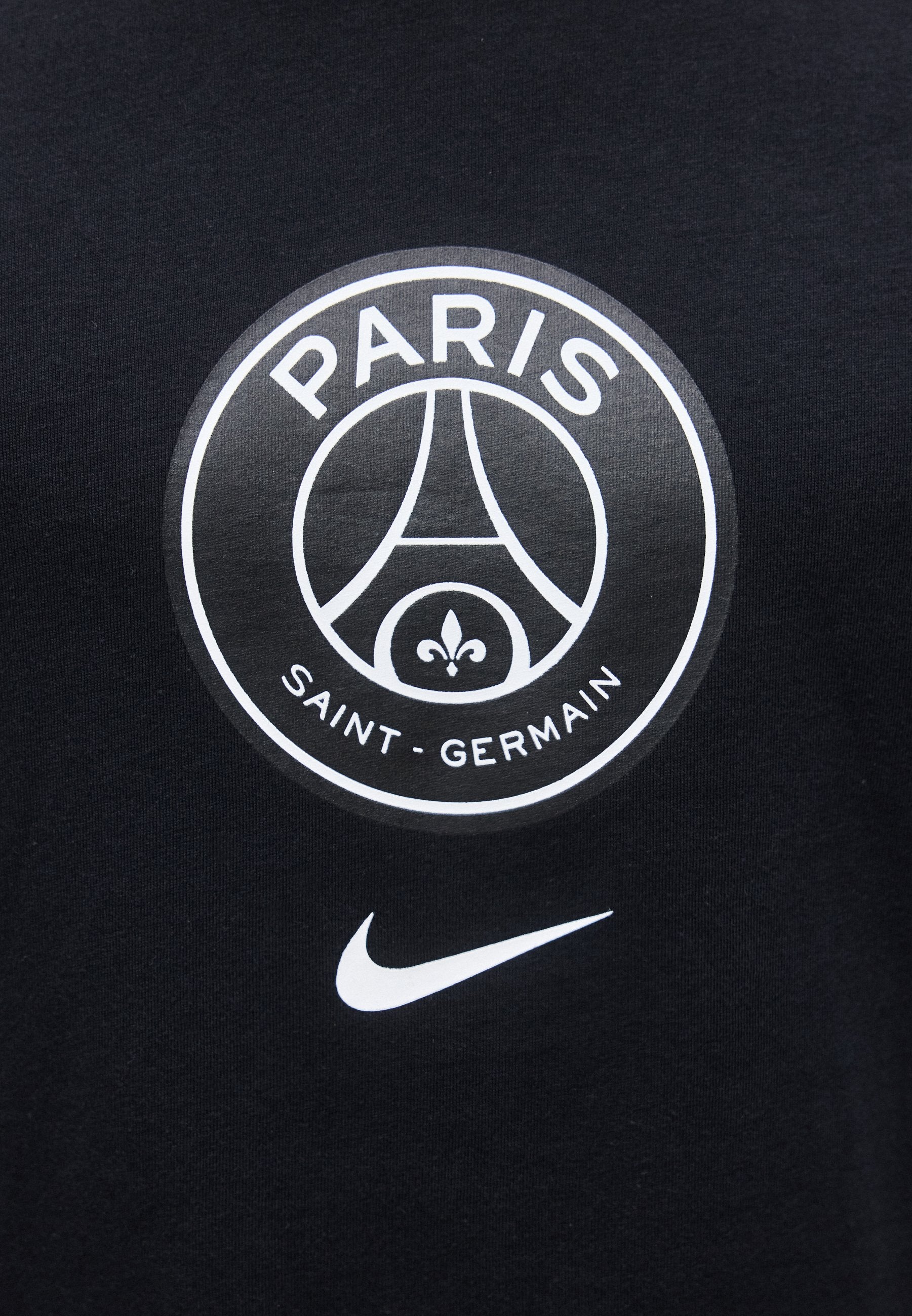 PARIS SAINT-GERMAIN CREST TEE - Club wear - black