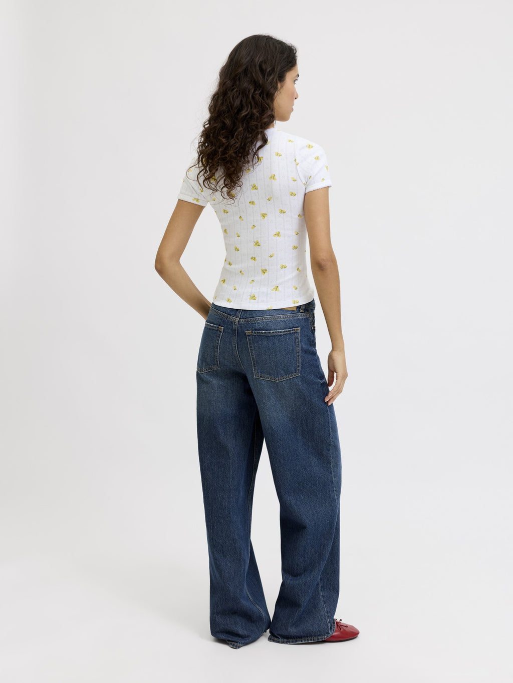 JXELIZA TEE - Print T-shirt - bright white