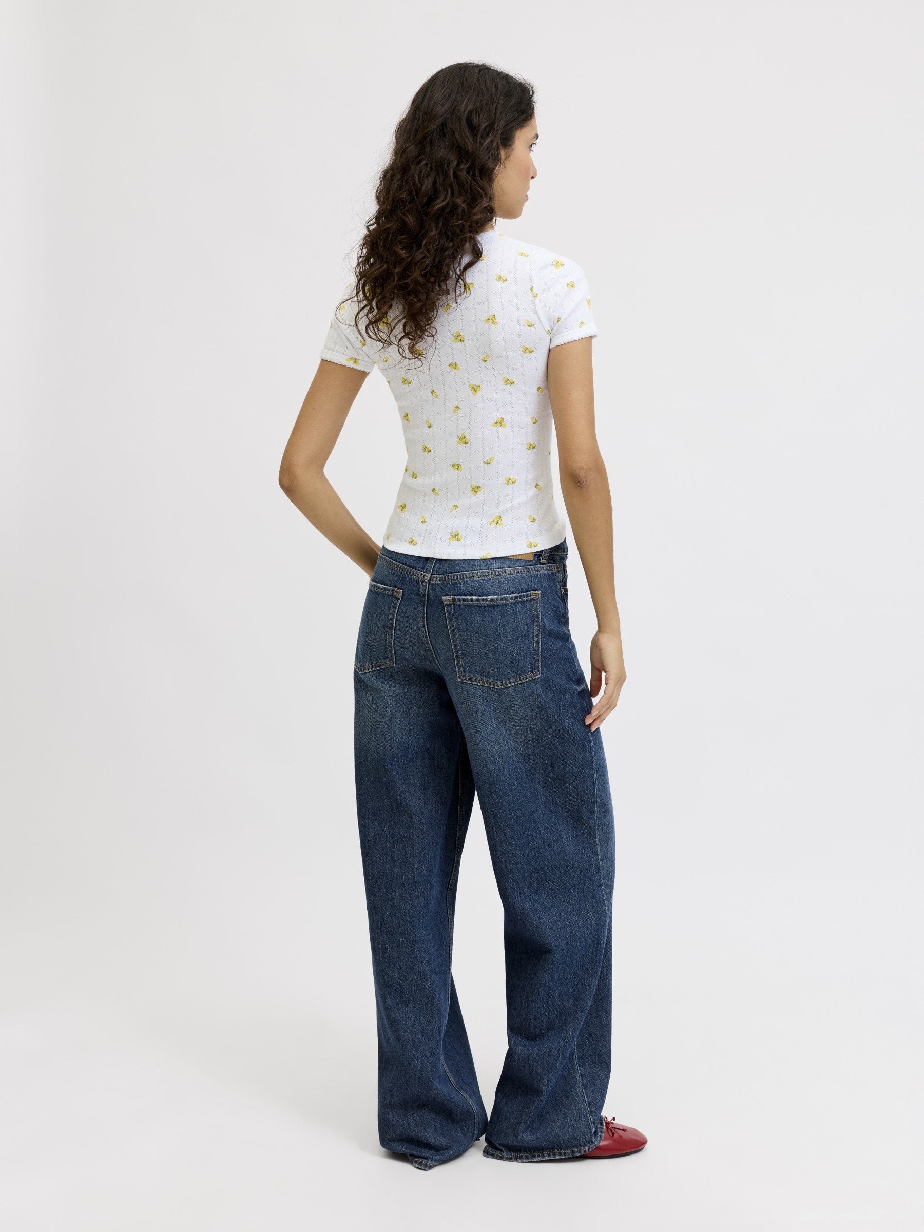 JXELIZA TEE - Print T-shirt - bright white