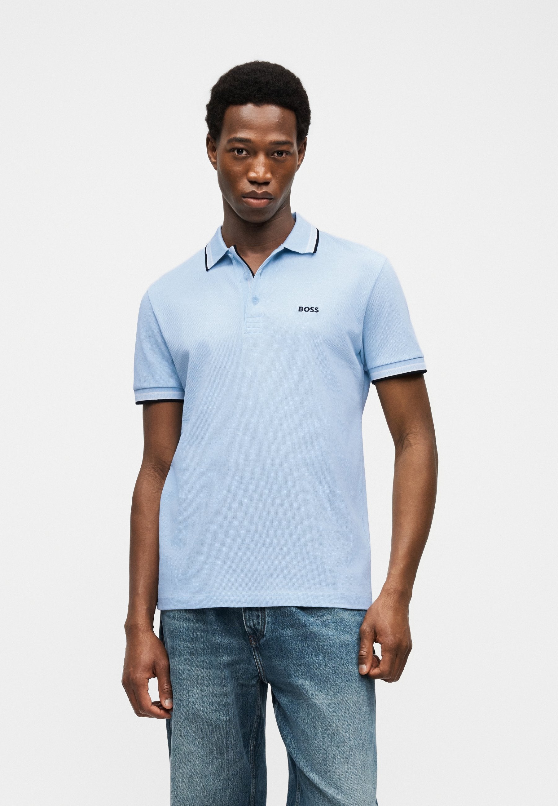 PADDY - Polo shirt - open blue