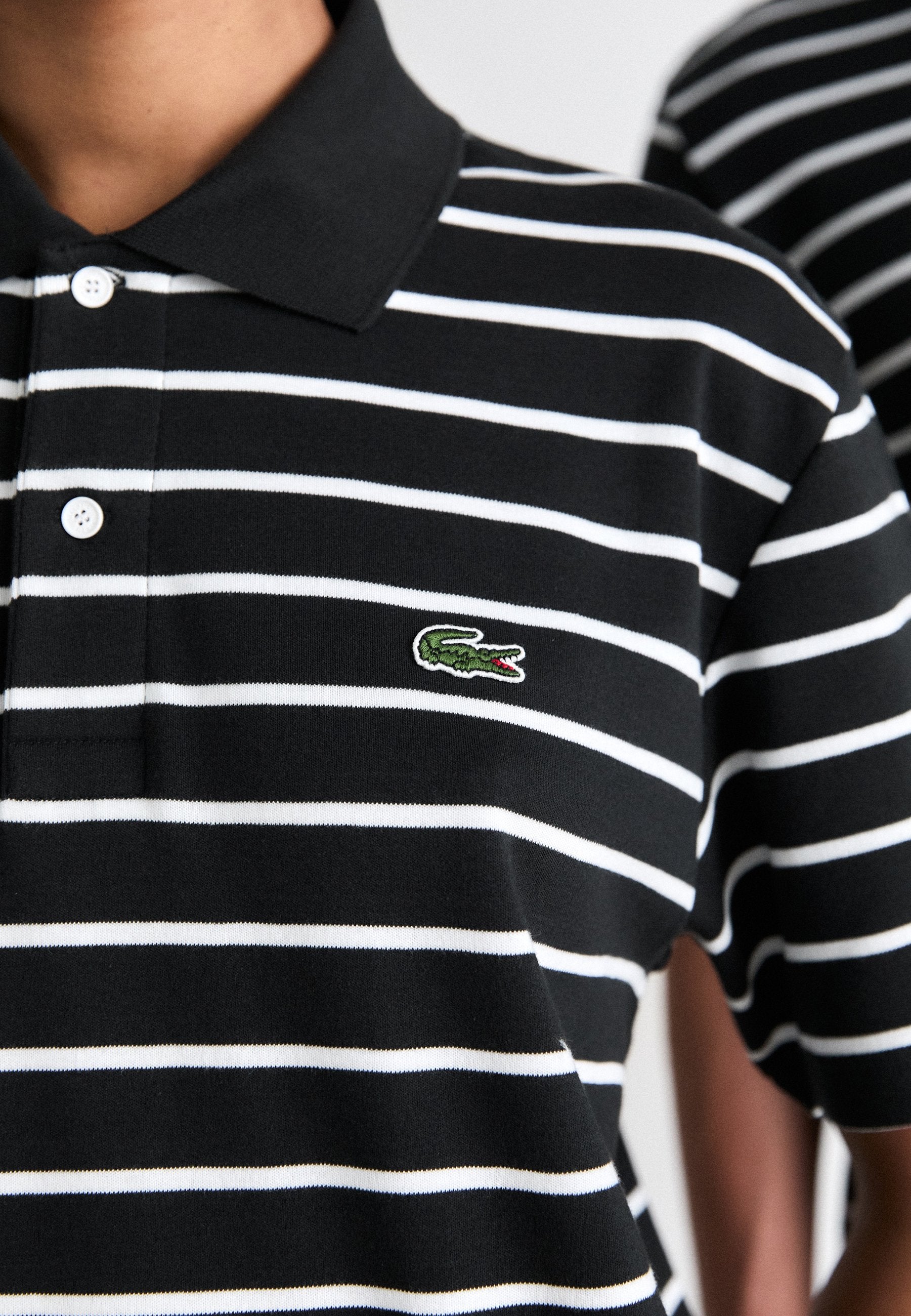 UNISEX - Polo tişört - siyah/beyaz