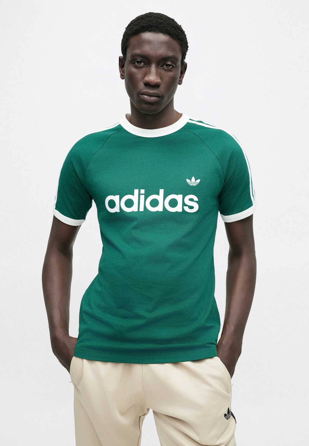 RINGER - Print T-shirt - collegiate green