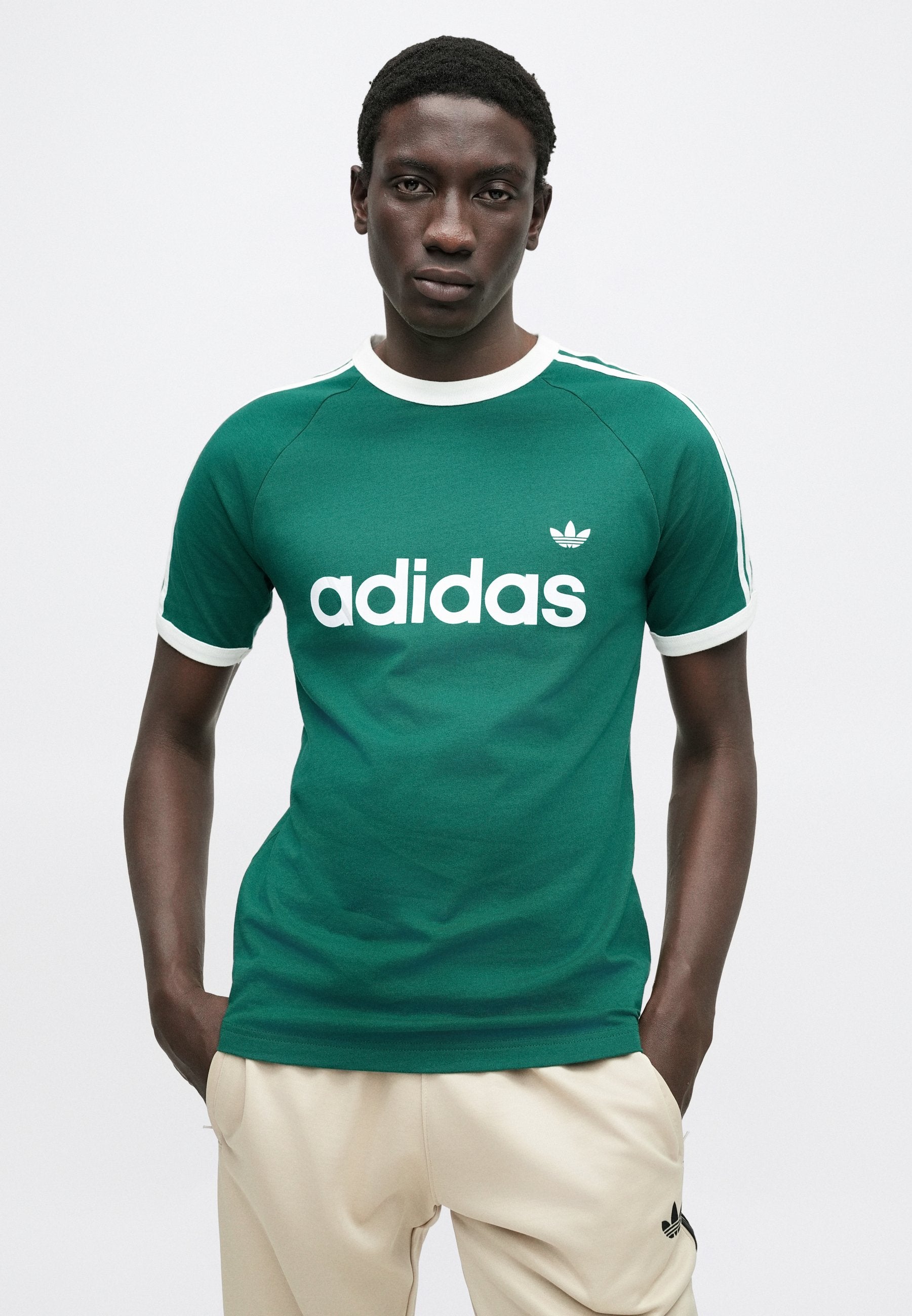 RINGER - Print T-shirt - collegiate green