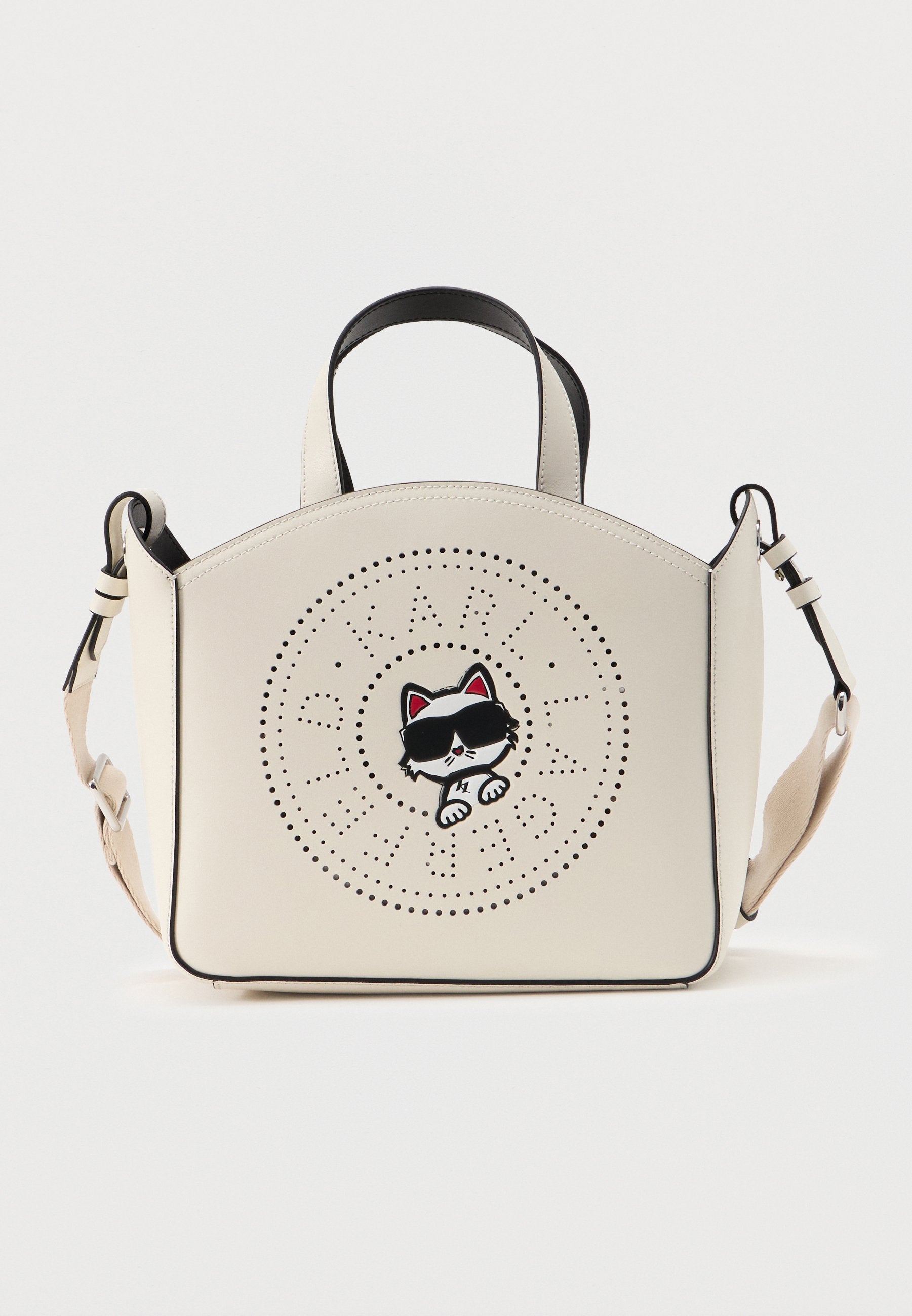 IKON CIRCLE CHOUPETTE TOTE - Handbag - off white