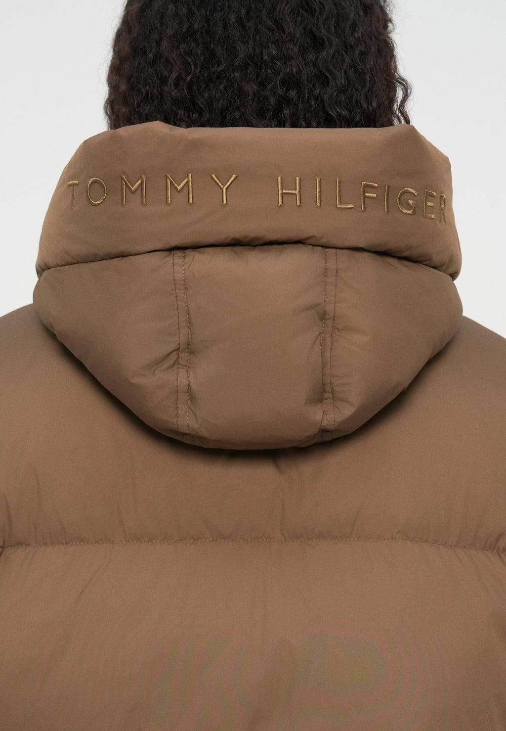 WATER REPELLENT DOWN WRAP JACKET - Winter jacket - nordic taupe