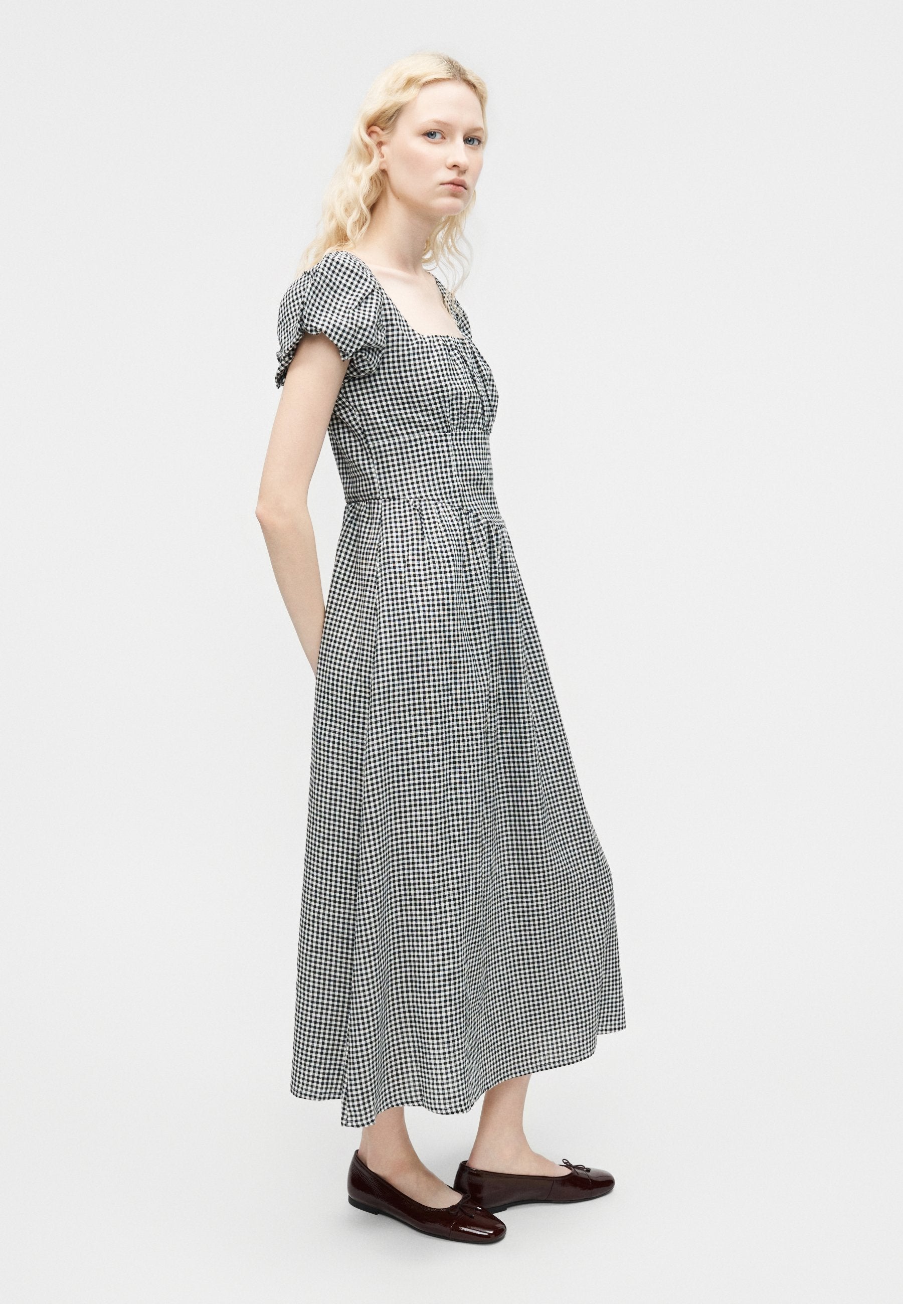 DROPWAIST - Maxi dress - black