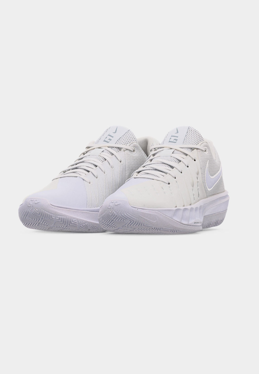 AIR ZOOM GT CUT ACADEMY UNISEX - Basketball shoes - white/platinum-coloured tint