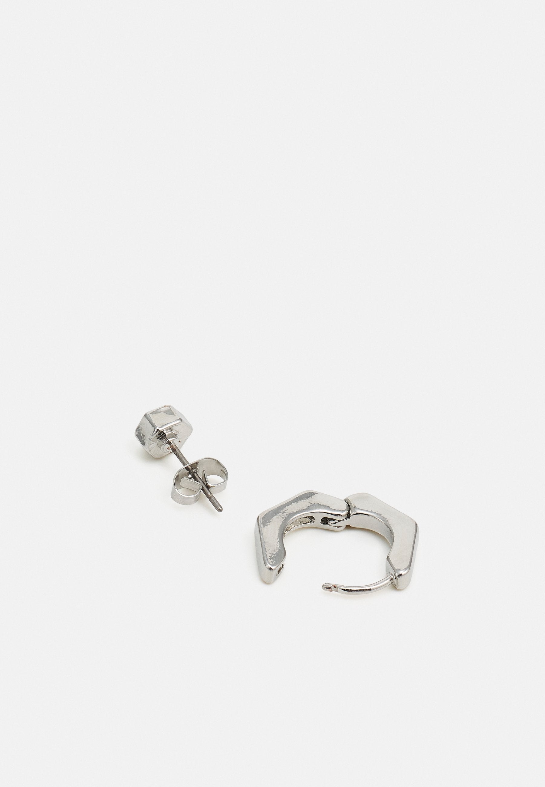 JACSOON EARRINGS 2 PACK - Earrings - silver-coloured