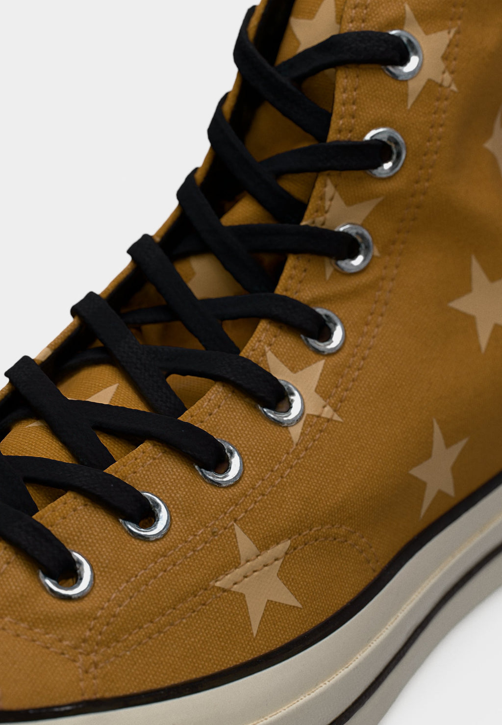 CHUCK 70 STARS UNISEX - Yüksek bilekli spor ayakkabı - bal rengi/saman rengi/akbalıkçıl beyazı