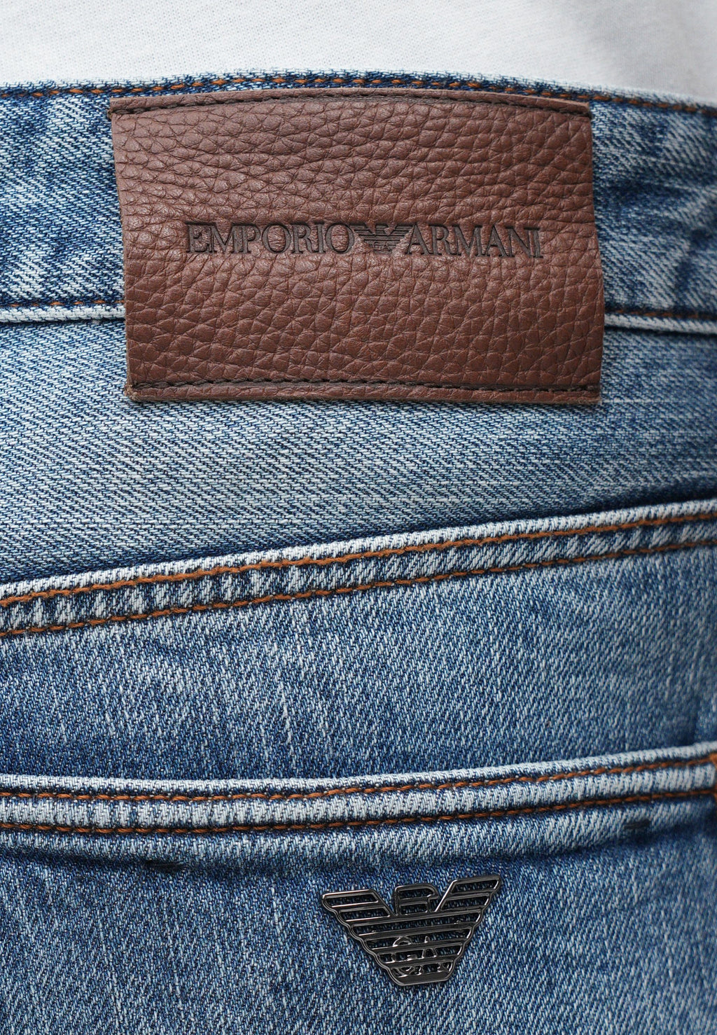 POCKETS PANT - Slim fit jeans - medium blue denim