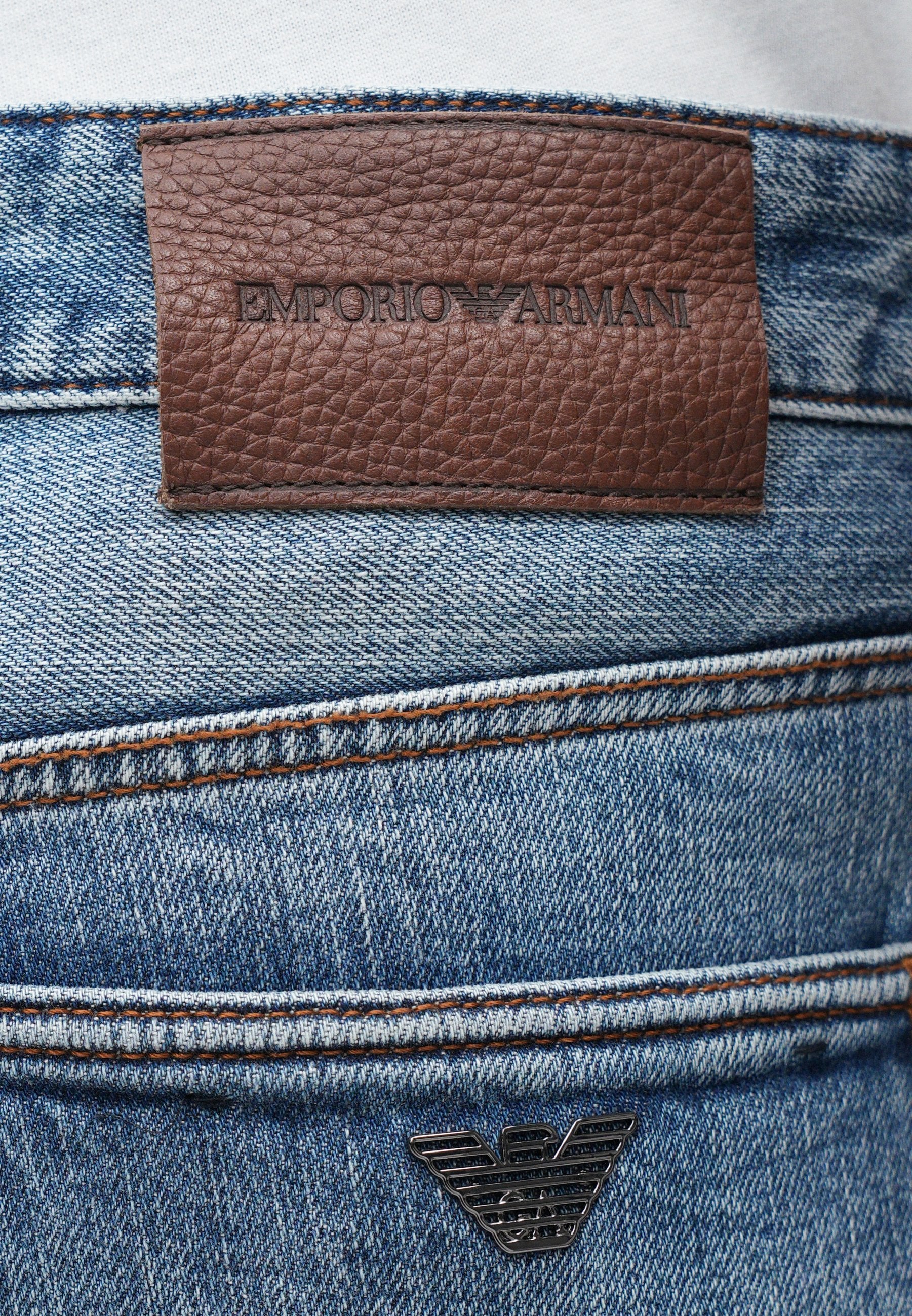 POCKETS PANT - Slim fit jeans - medium blue denim