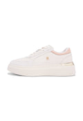 SATIN CUFF PLATFORM TRAINERS - Trainers - soft cream/misty blush