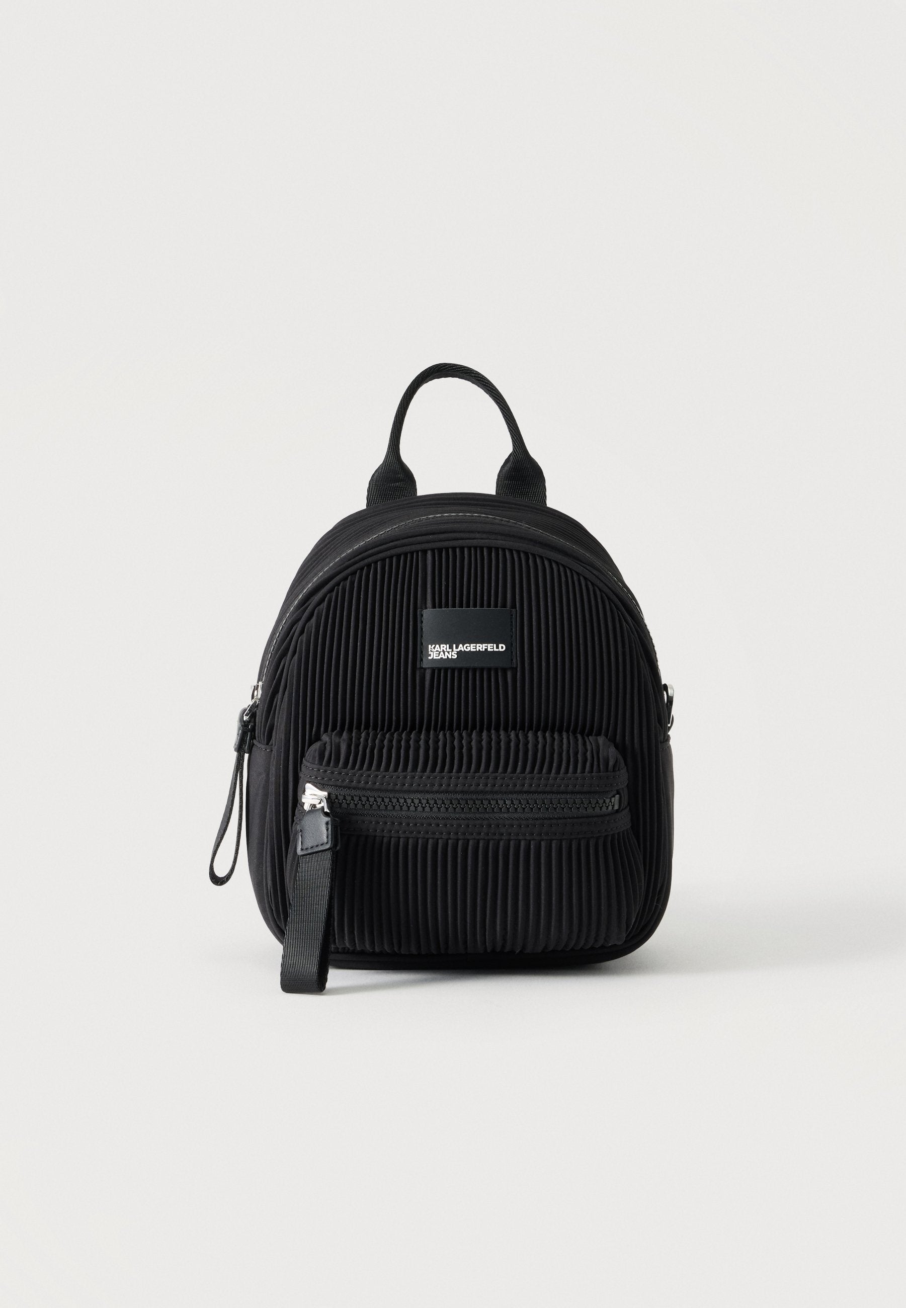 PLEAT BACKPACK - Backpack - black