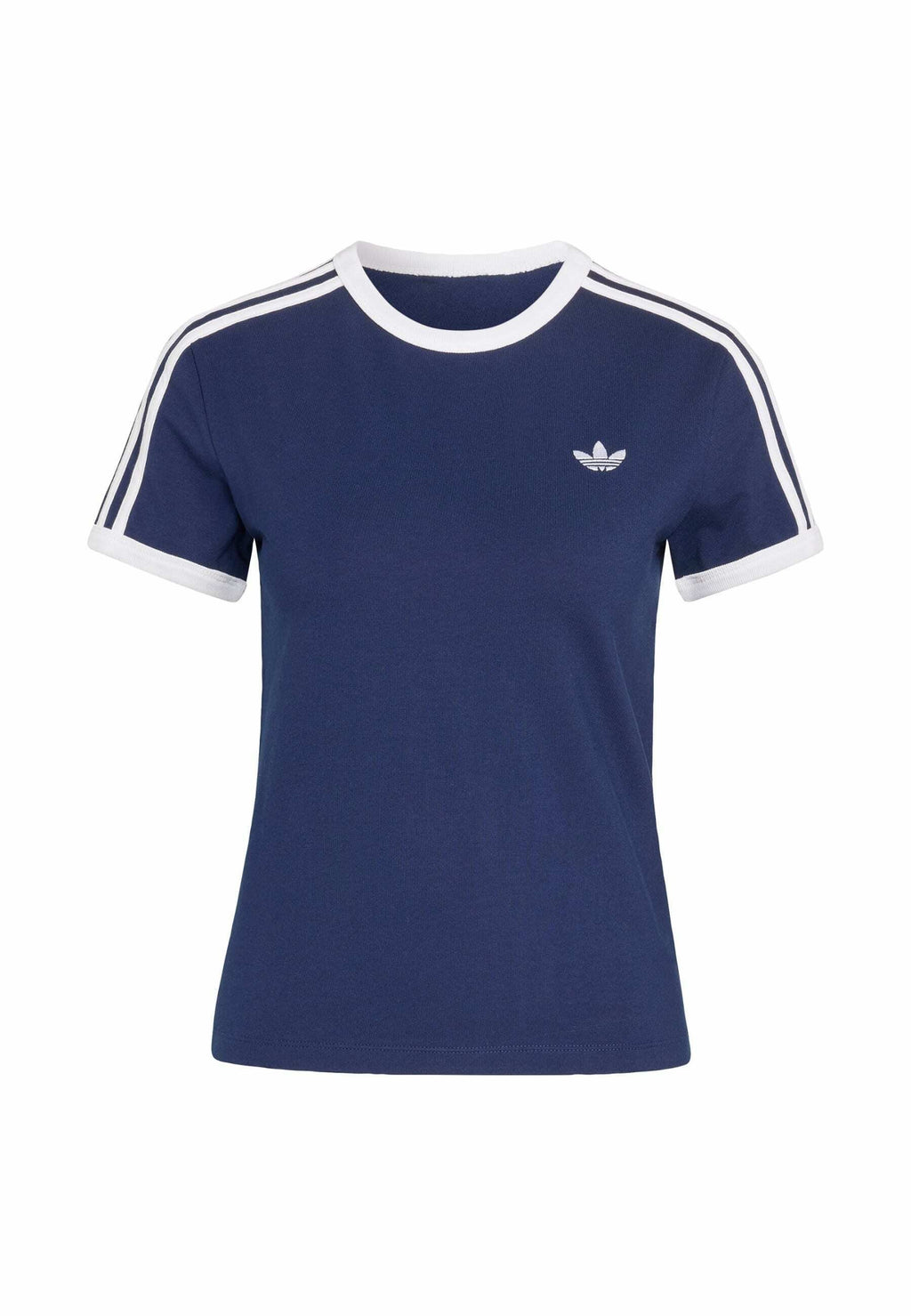 TEE SLIM 3S - T-shirt imprimé - indigo nuit   blanc