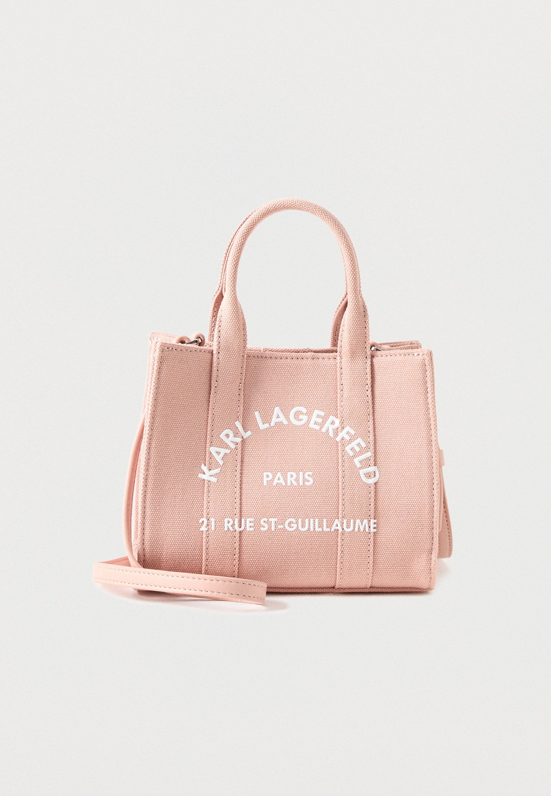 SQUARE MINI - Handbag - misty rose