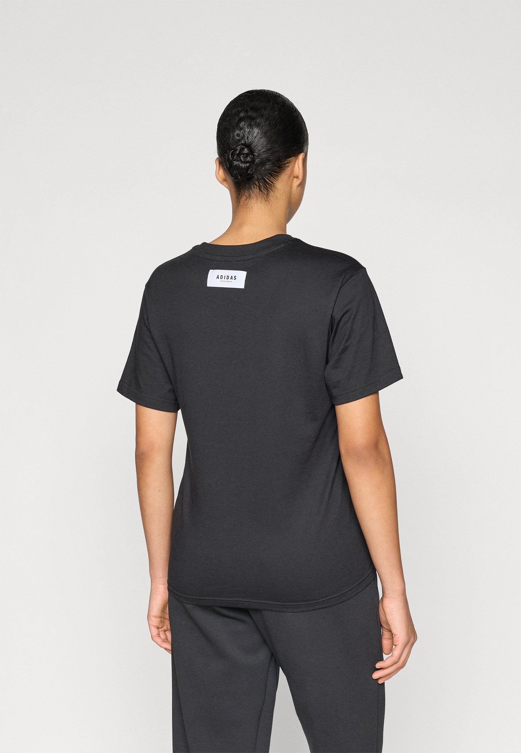 Print T-shirt - black
