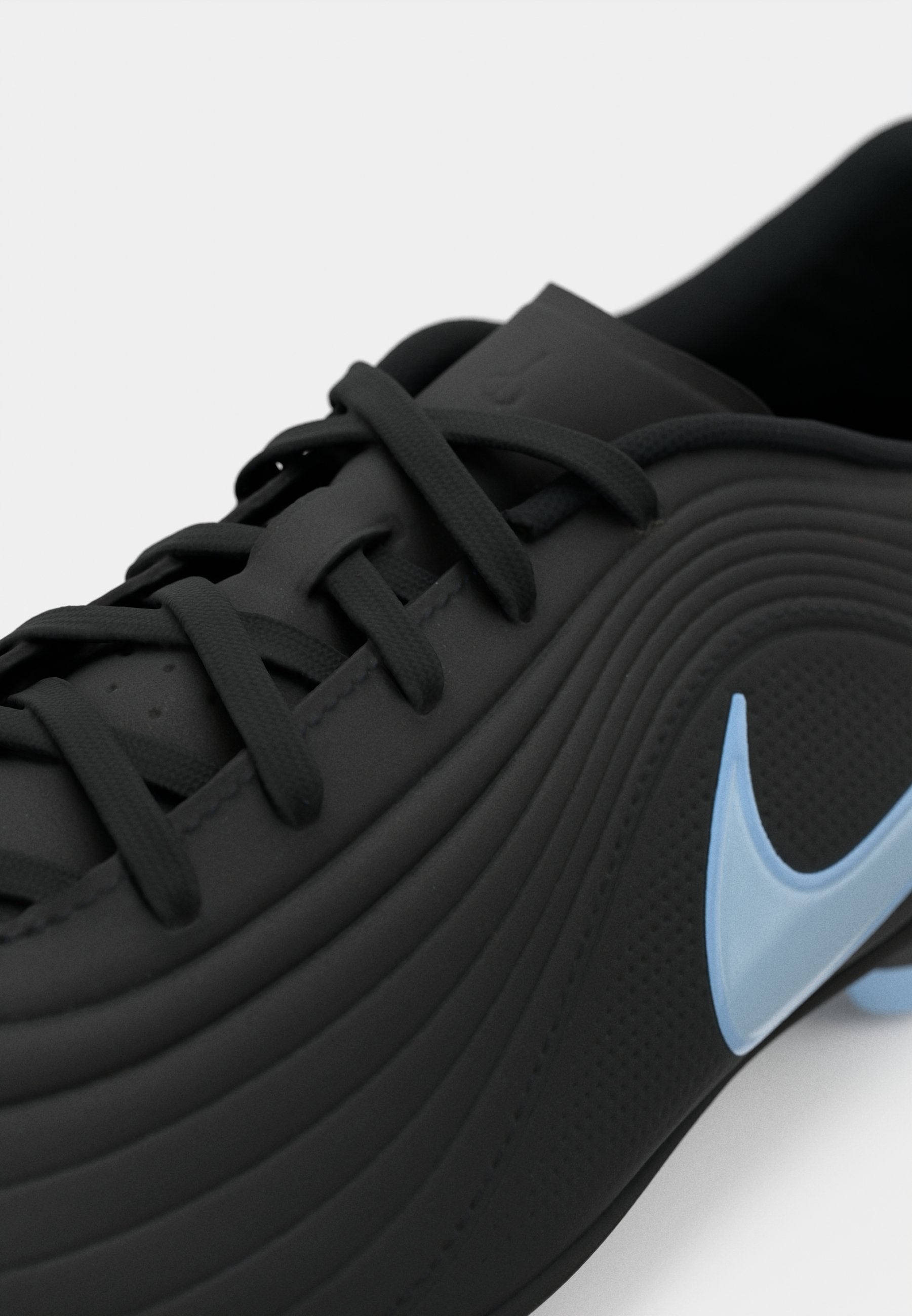 TIEMPO MAESTRO CLUB FG/MG UNISEXE - Chaussures de football sur terrain synthétique - noir/bleu glacier