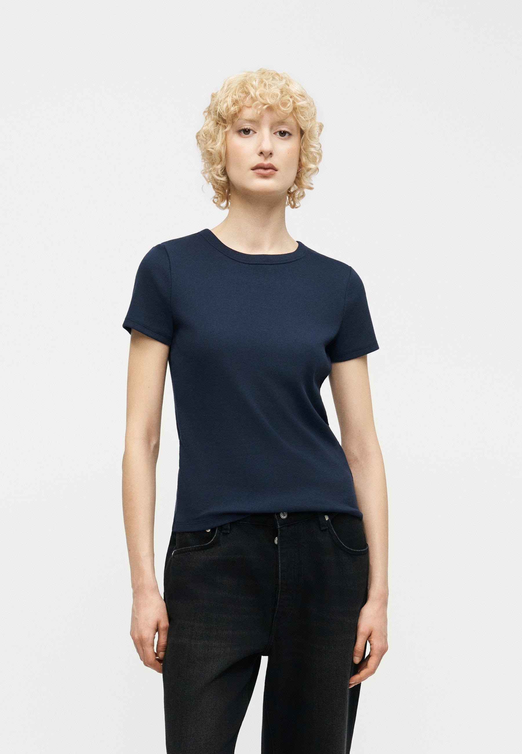 Basic T-shirt - navy uniform