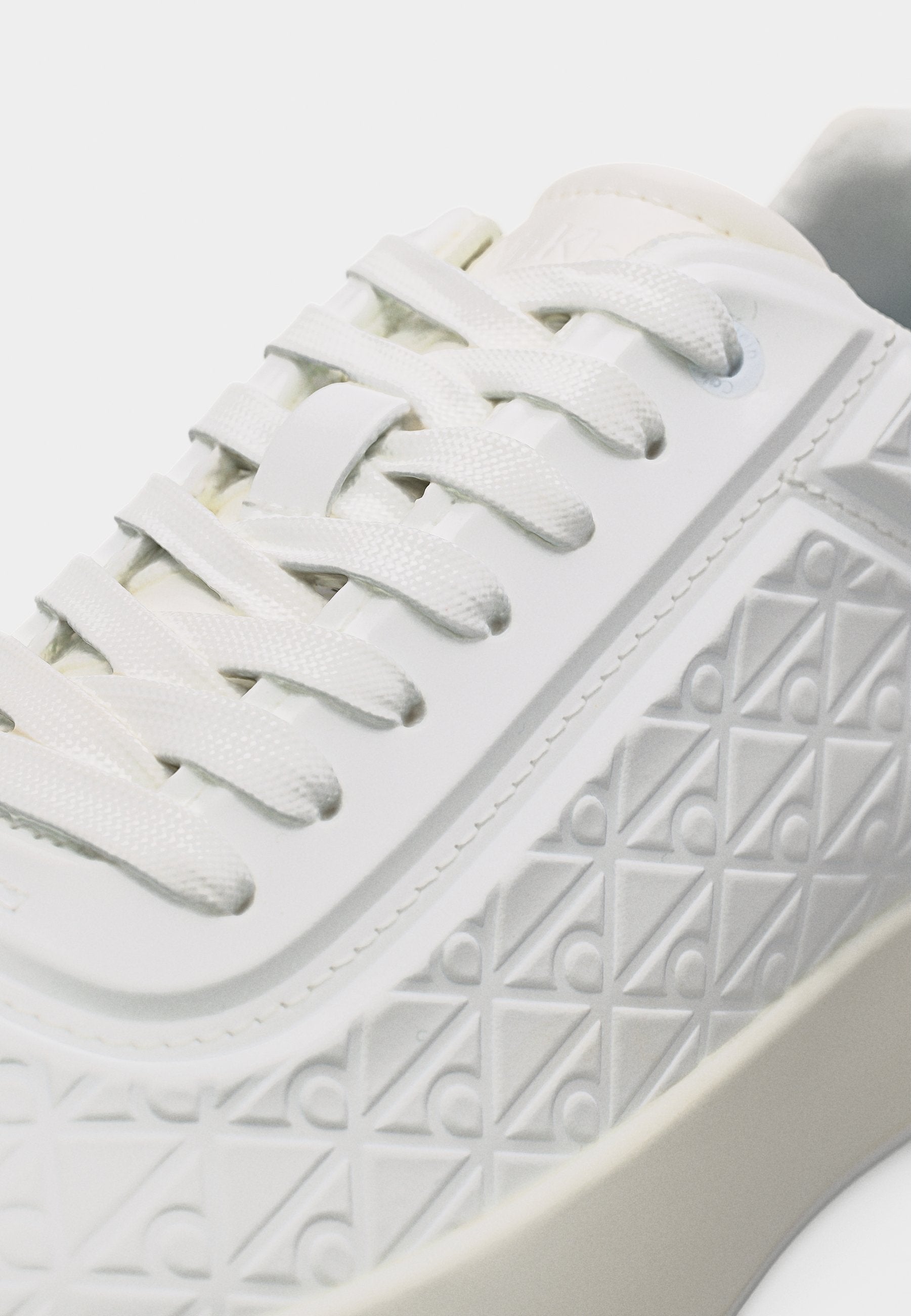 BASKET CUPS LACE UP - Trainers - triple bright white