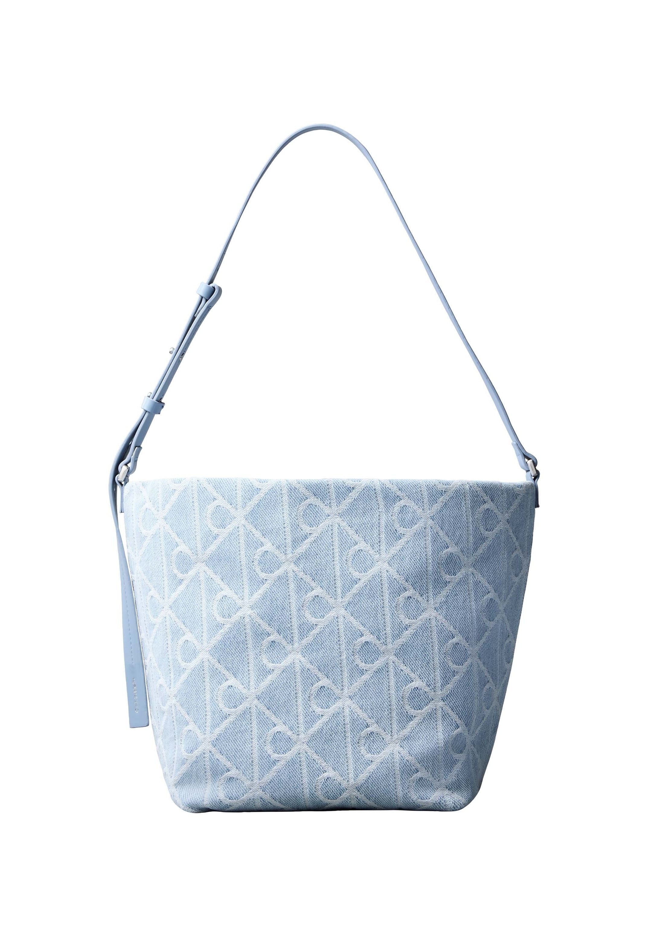 EMBLEM BUCKET - Handbag - light blue