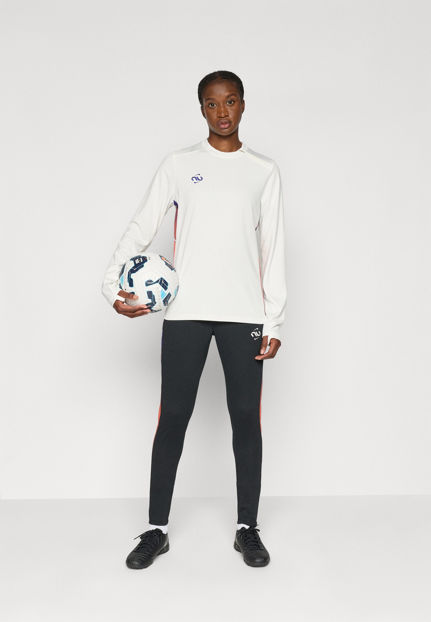 CREW TOP - Long sleeved top - sail/dark concord