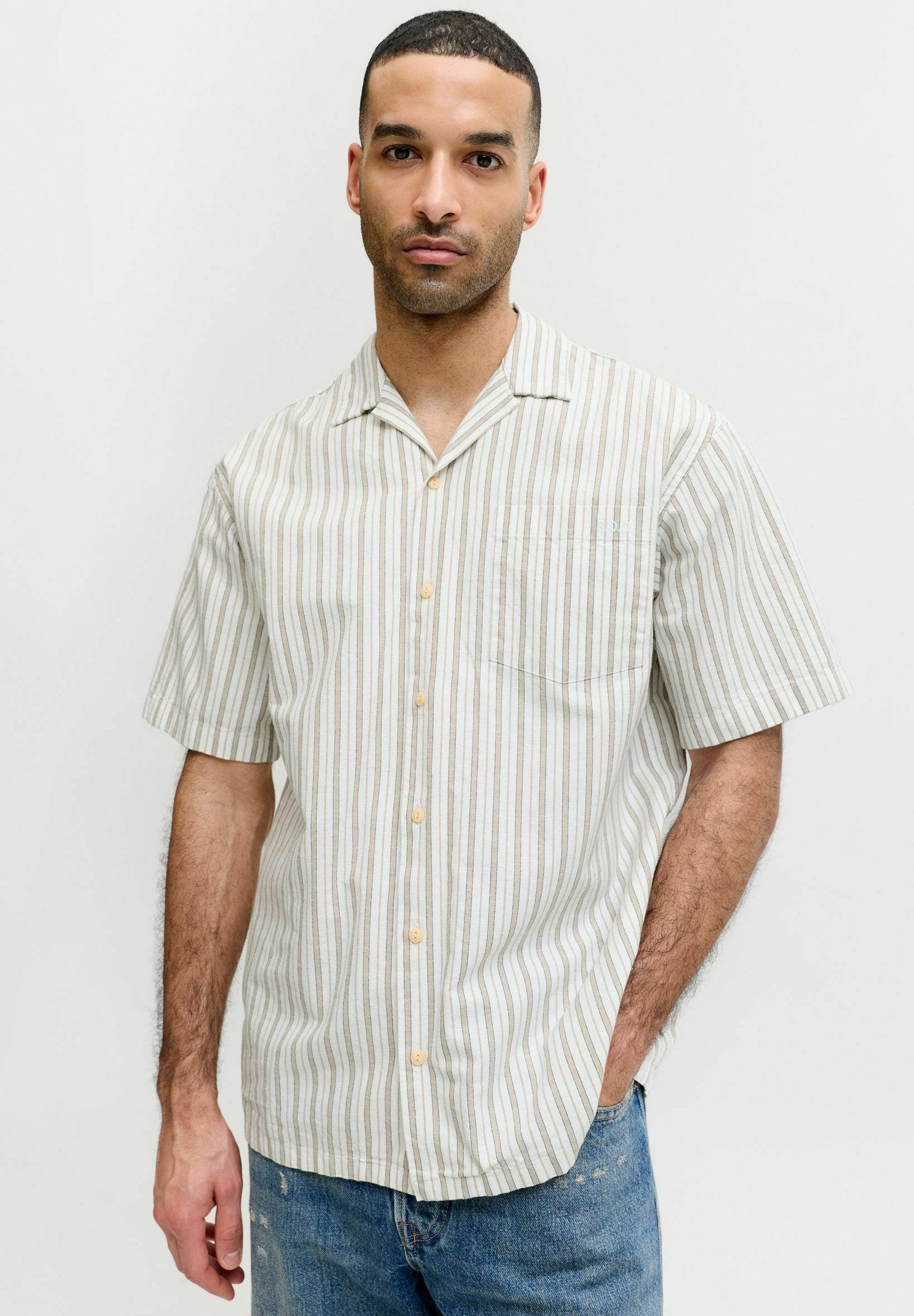 POPELIN HEMD RDD POPELIN HEMD - Shirt - cloud dancer