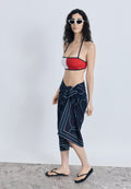 COVER UPS PAREO - Beach accessory - navy