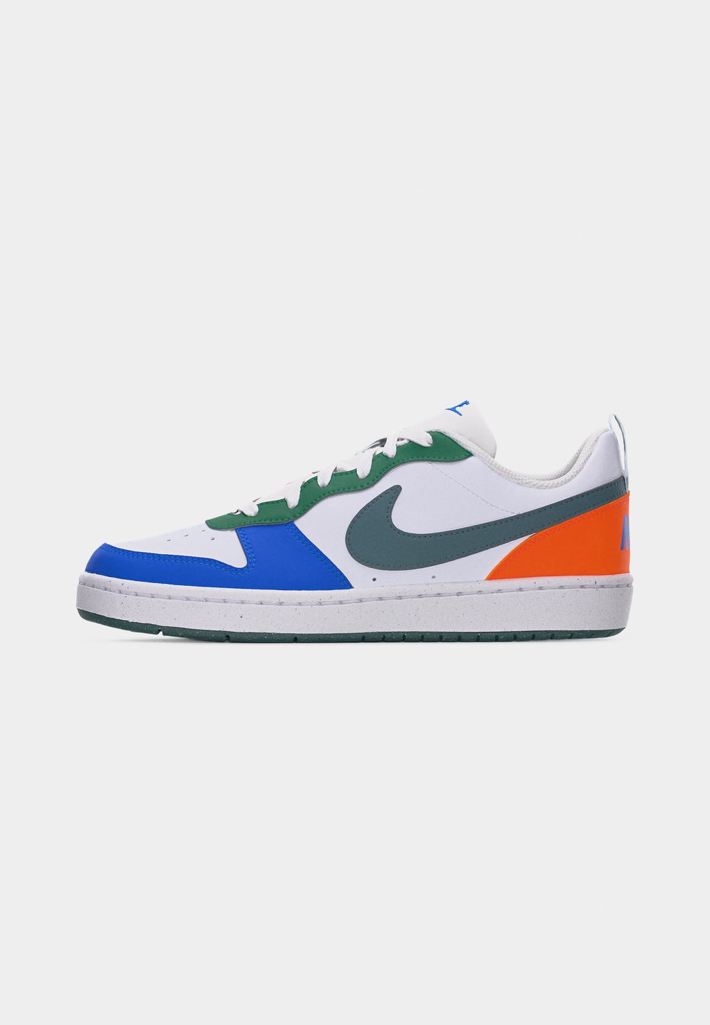 COURT BOROUGH UNISEX - Trainers - white/mineral slate/malachite/blue crystal/total orange
