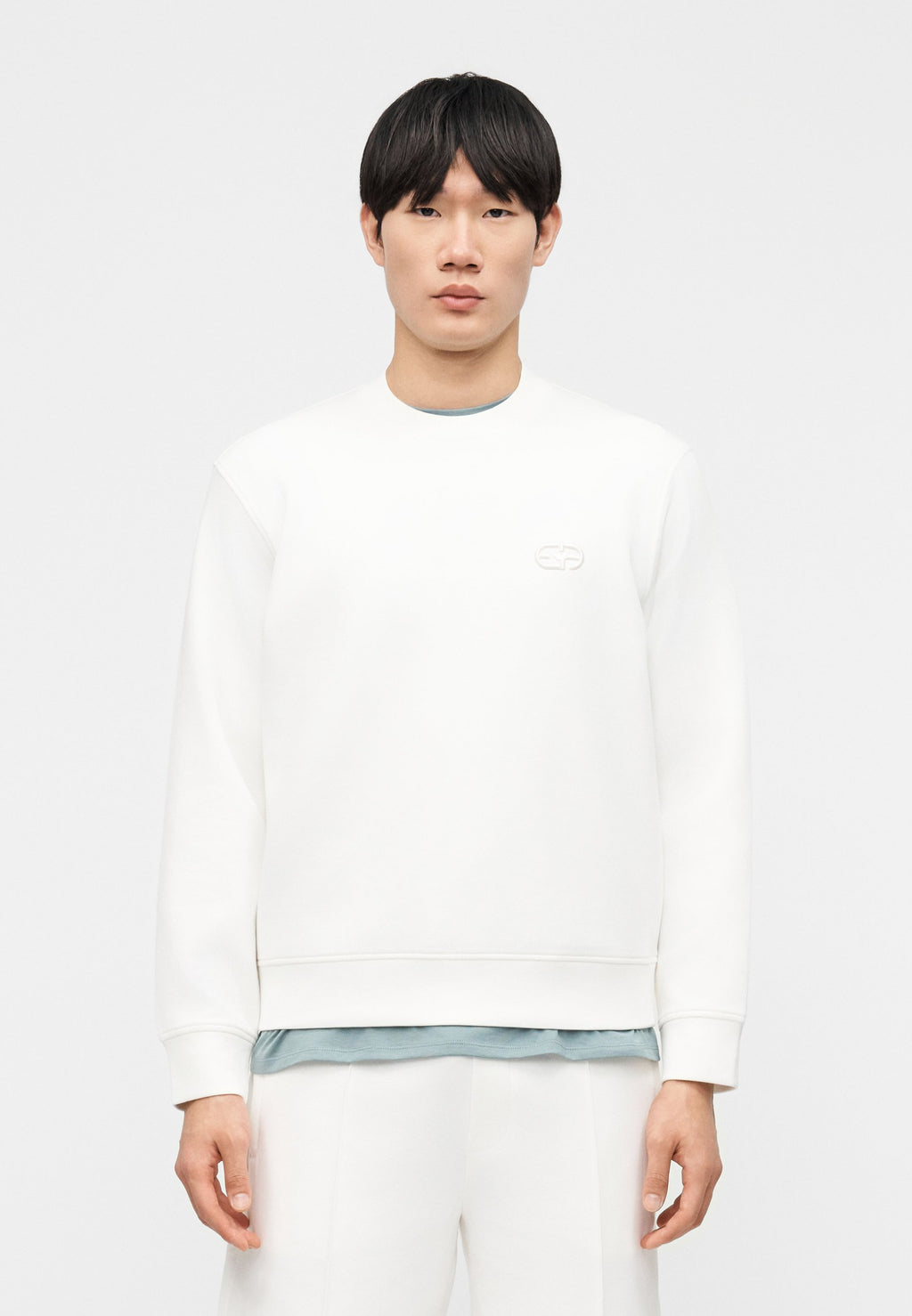 Sweatshirt - snow white