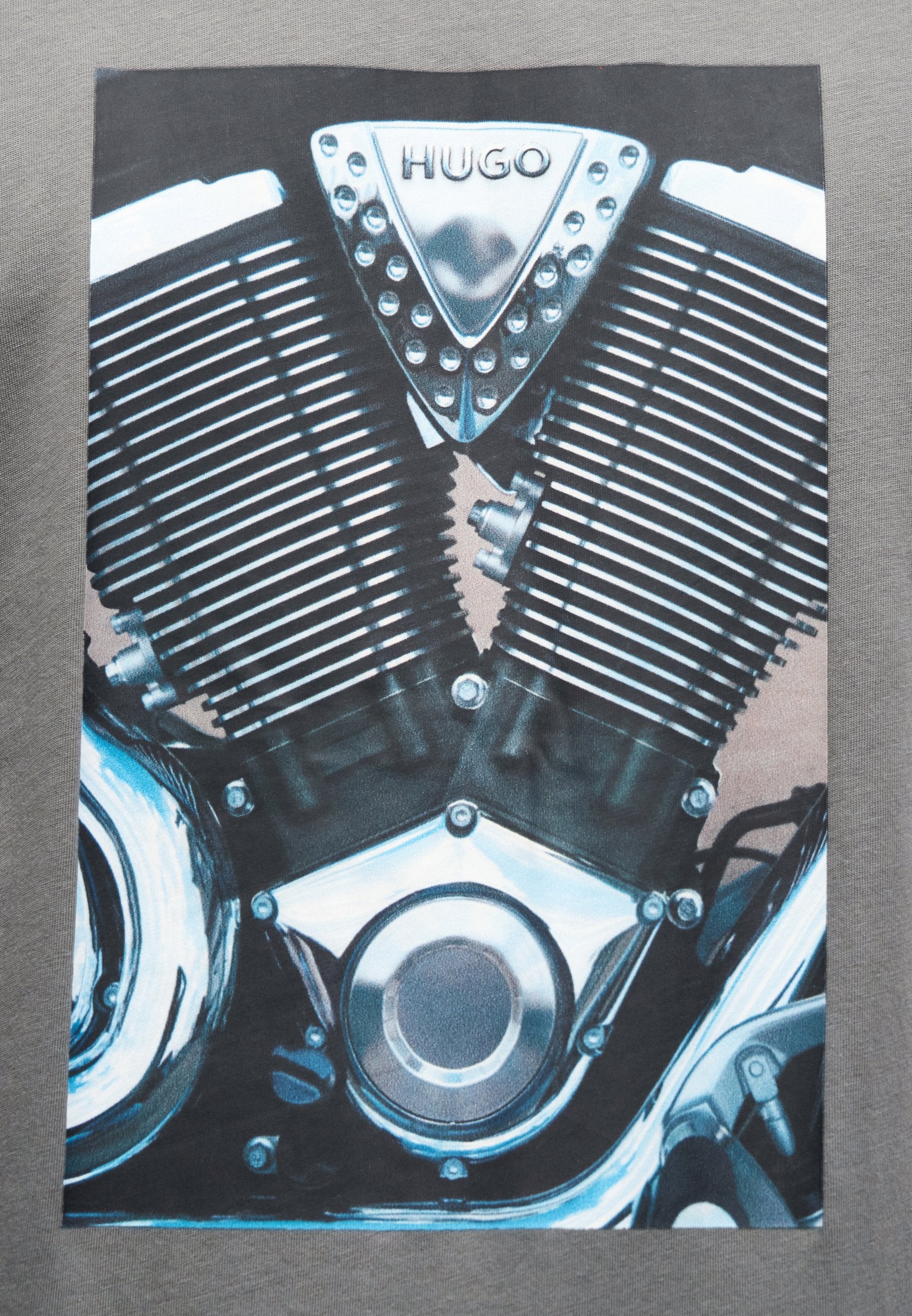 DOSTINO - Print T-shirt - dark grey