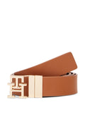 TH LOGO 3.0 REV MONO - Ceinture - cognac/space blue