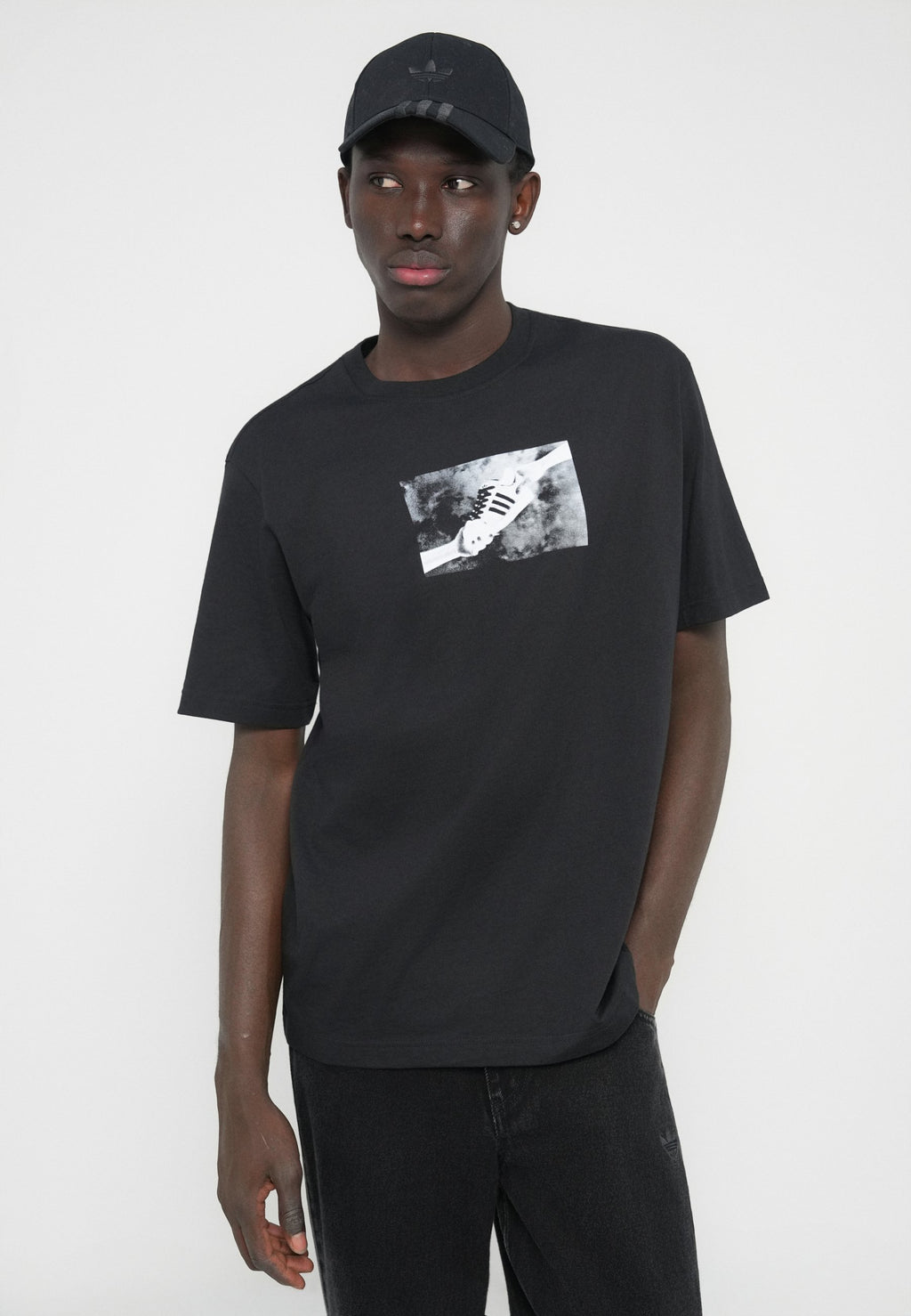 UNISEX - Print T-shirt - black