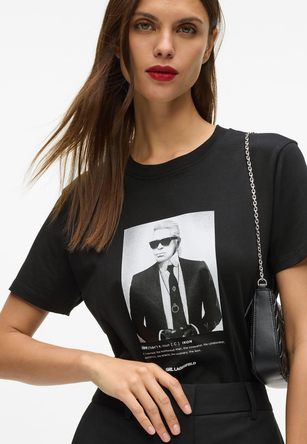 PORTRAIT - Print T-shirt - black