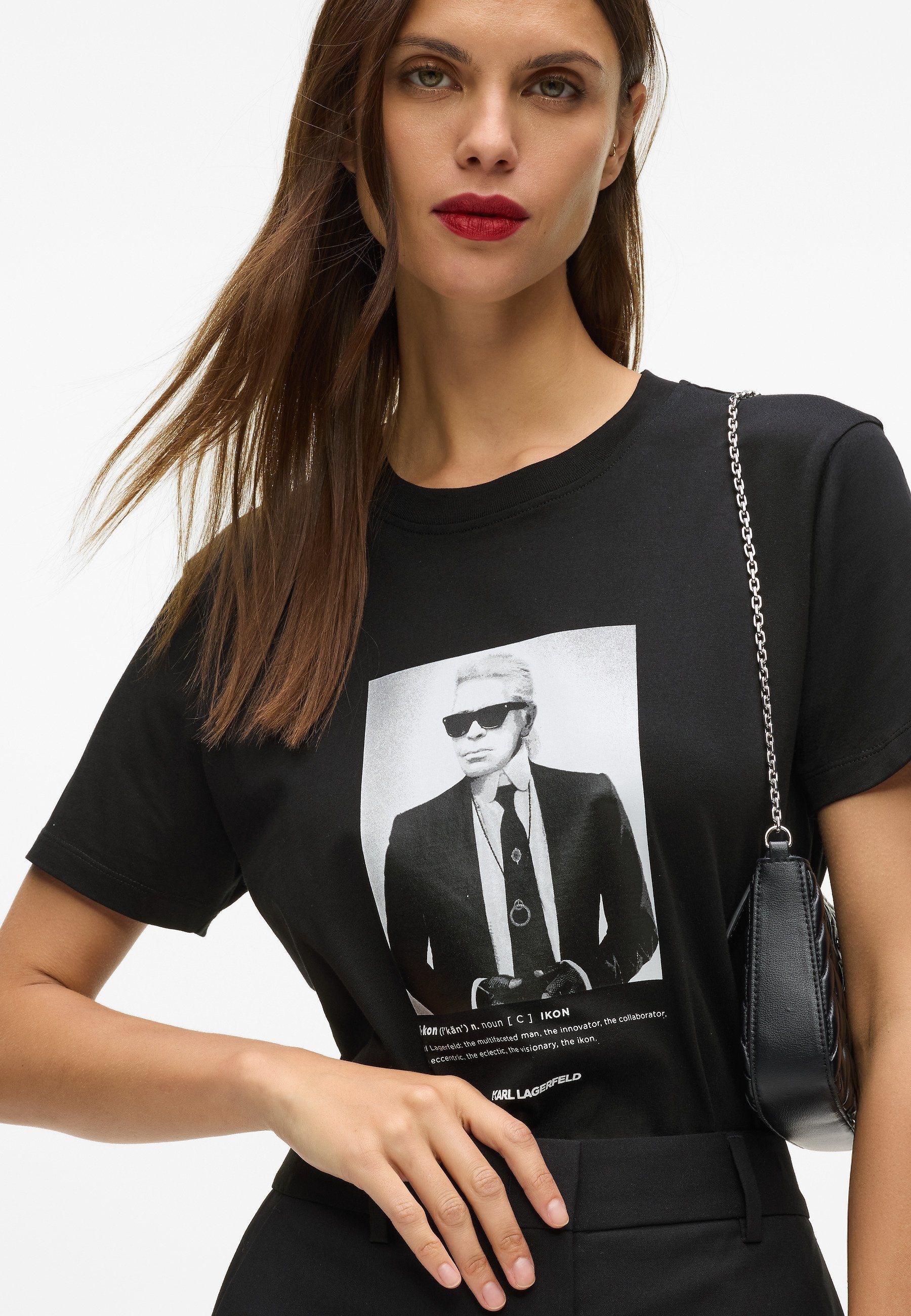 PORTRAIT - Print T-shirt - black