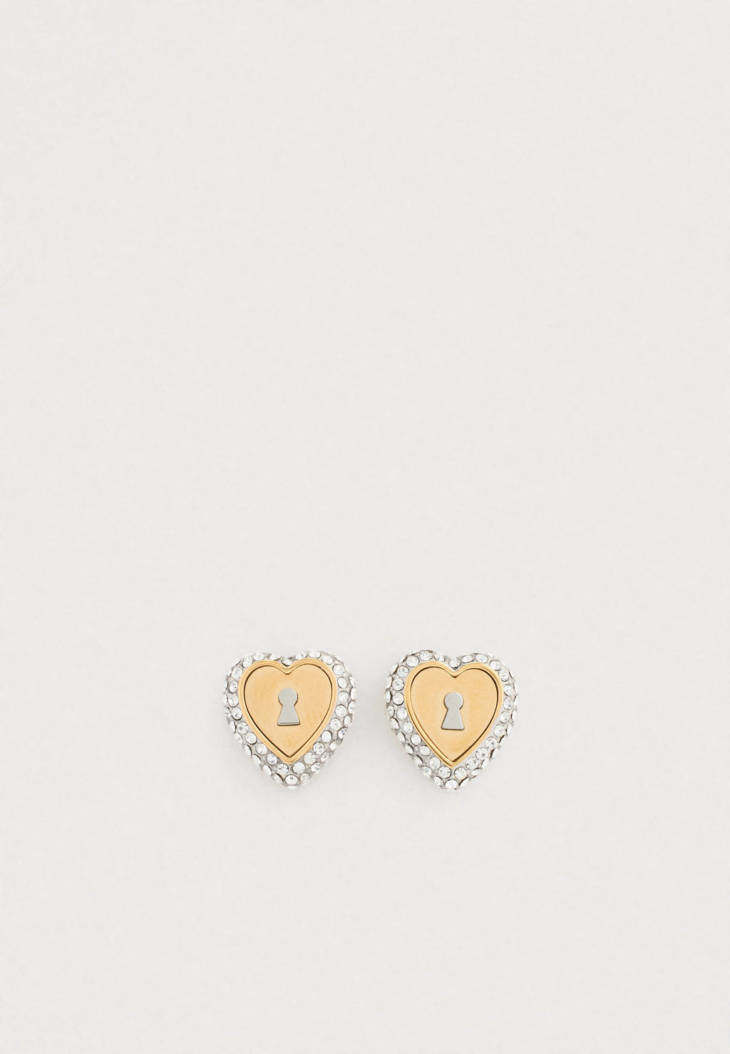HEART - Earrings - yellow gold-coloured