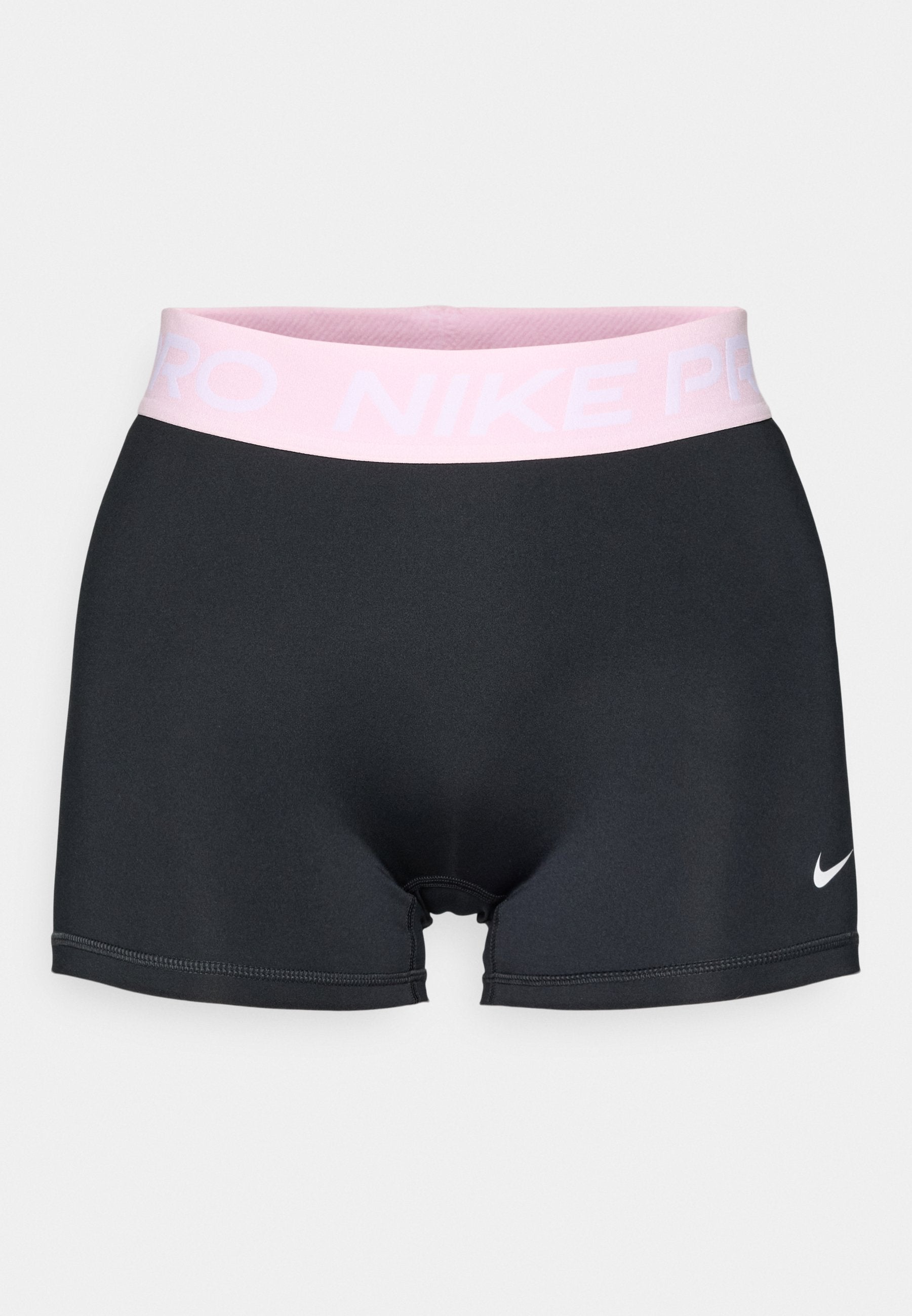 365 SHORT  - Leggings - black/pink foam/white