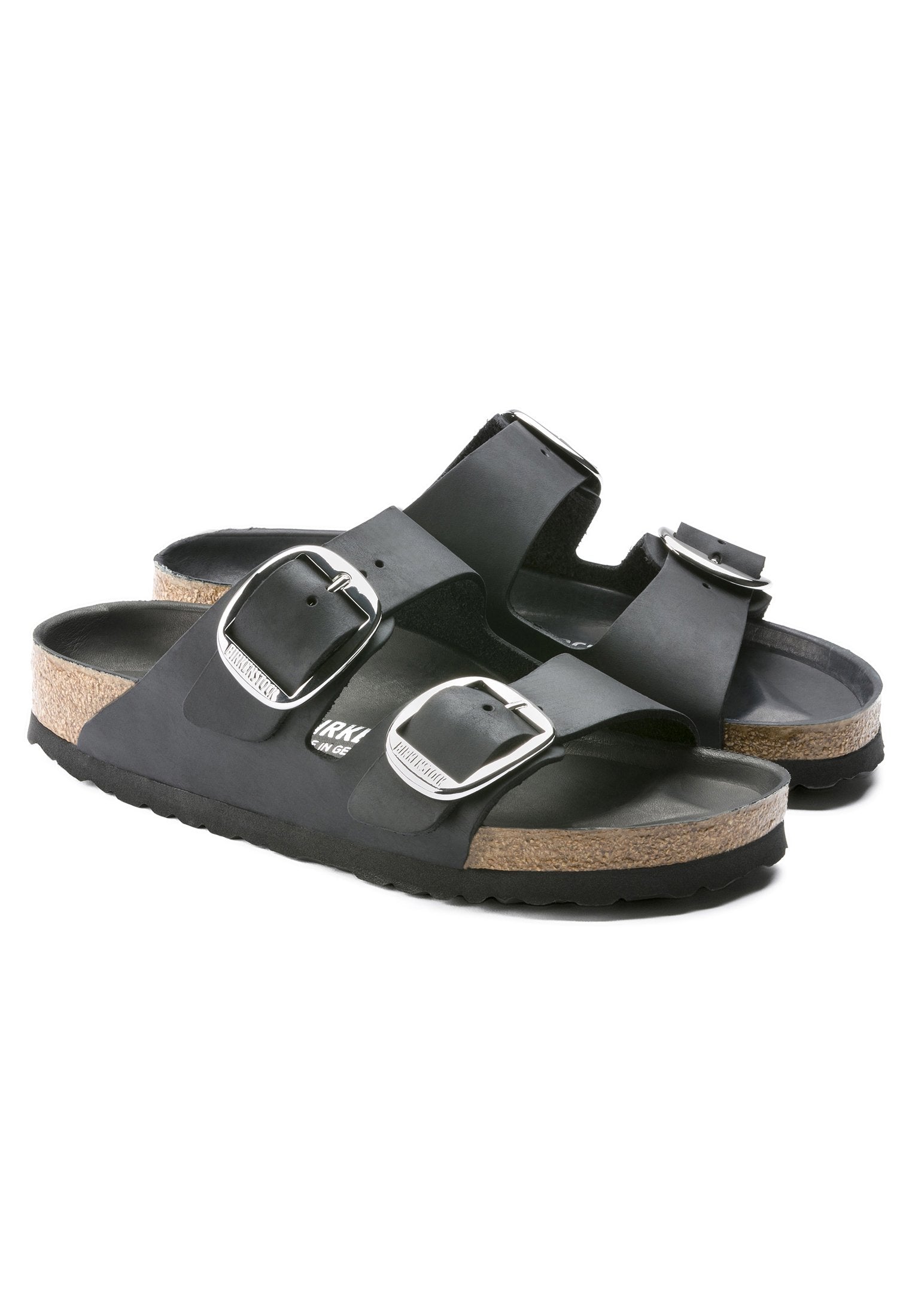 ARIZONA BIG BUCKLE N - REGULAR - Sandals - black