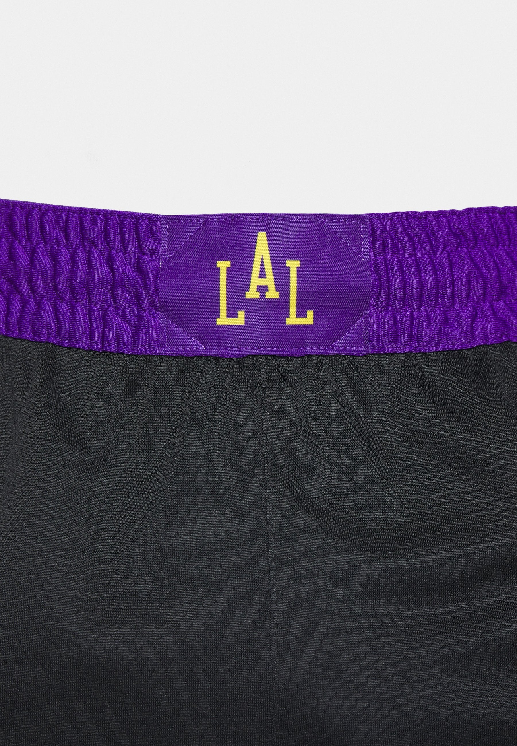 NBA LOS ANGELES LAKERS CITY EDITION SHORT - Sports shorts - black/amarillo