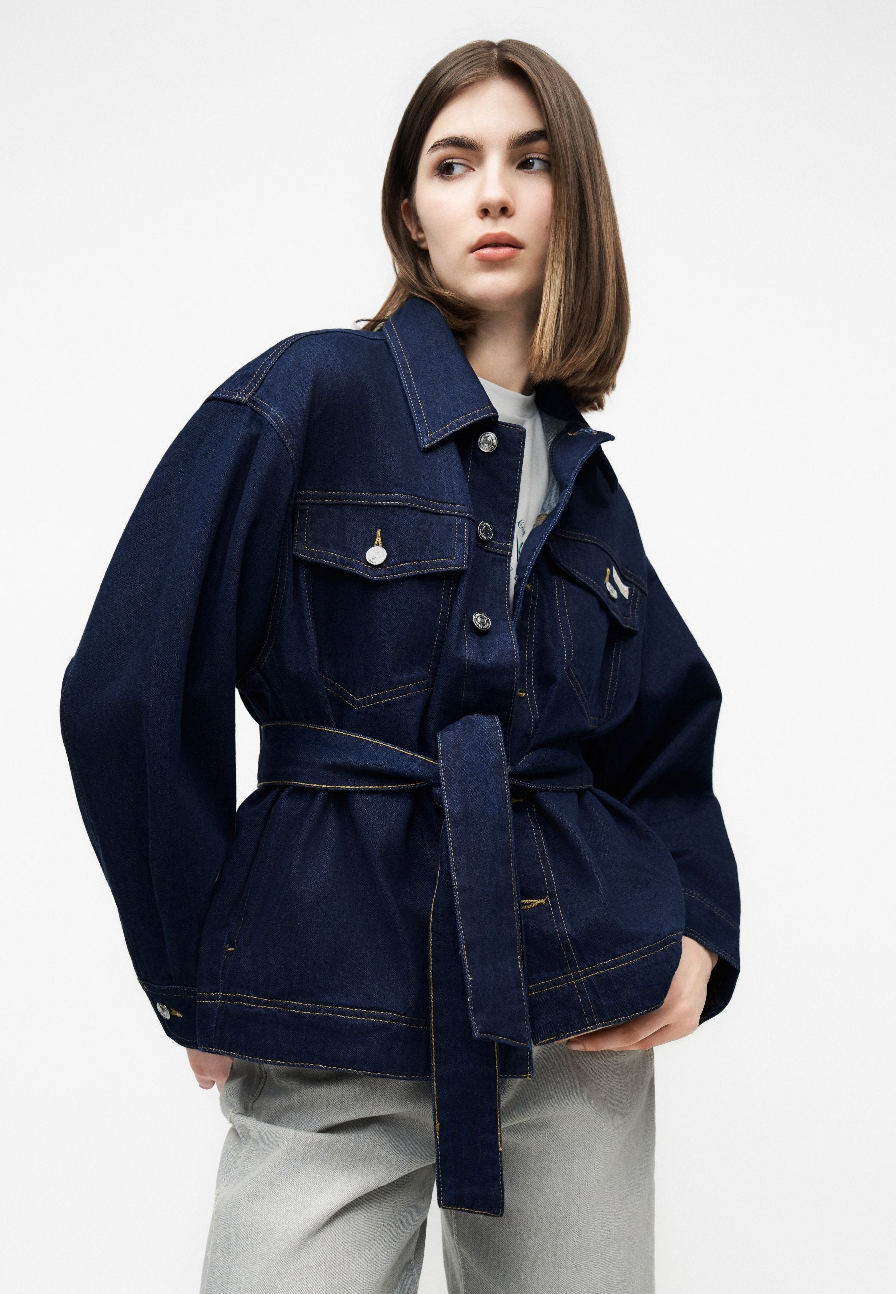 Denim jacket - rinse