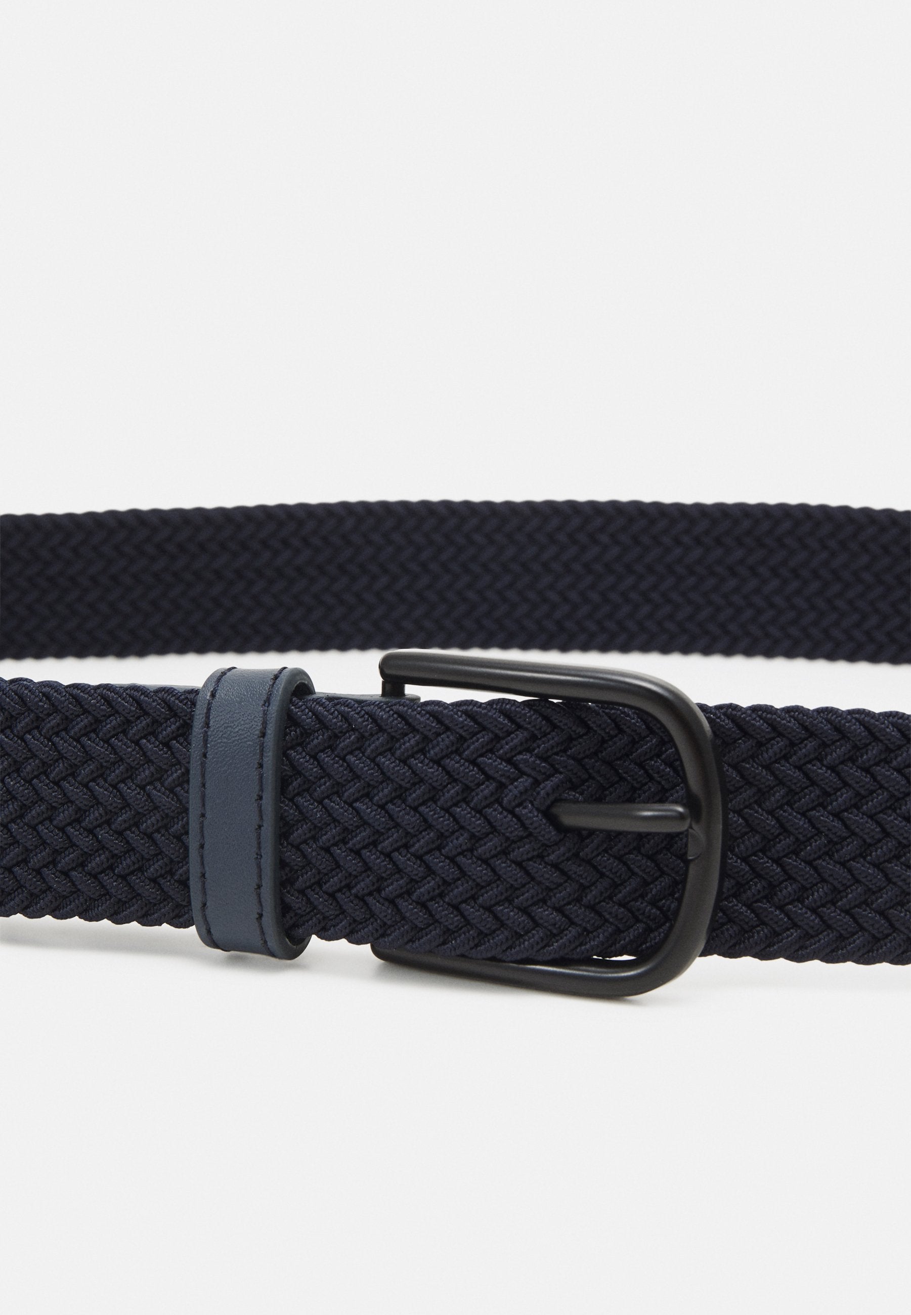 JACFALL BELT UNISEX - Braided belt - navy blazer