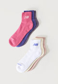 EVERYDAY ANKLE UNISEX 6 PACK - Socks - pink/purple/off-white