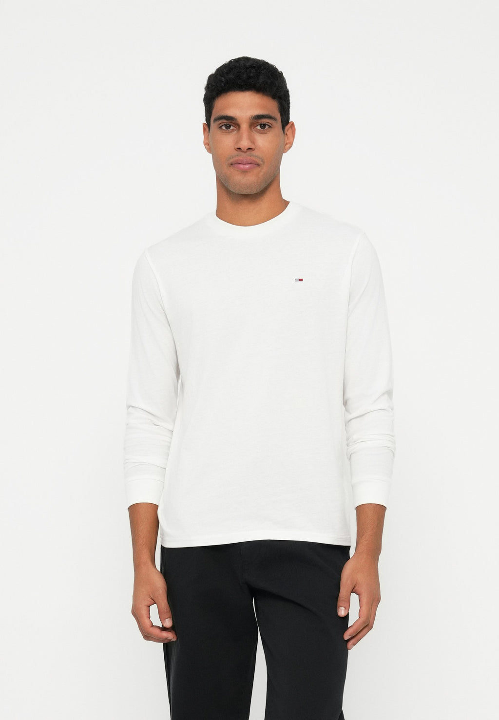 SLIM 2 PACK  - Long sleeved top - ecru/black