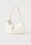 ENGRAVED - Handbag - white alyssum