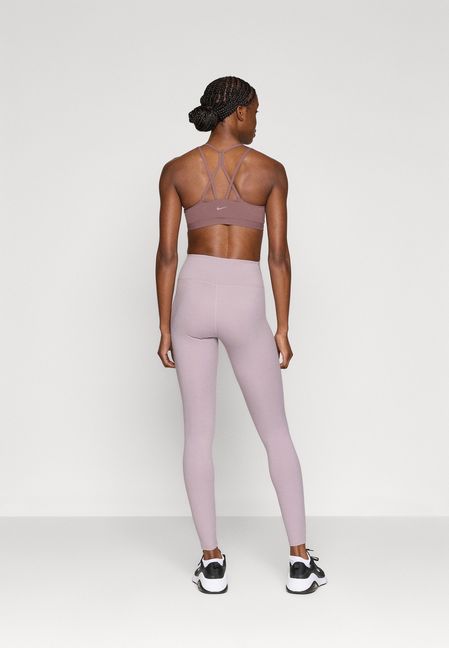 ONE TIGHT - Leggings - light violet ore/white