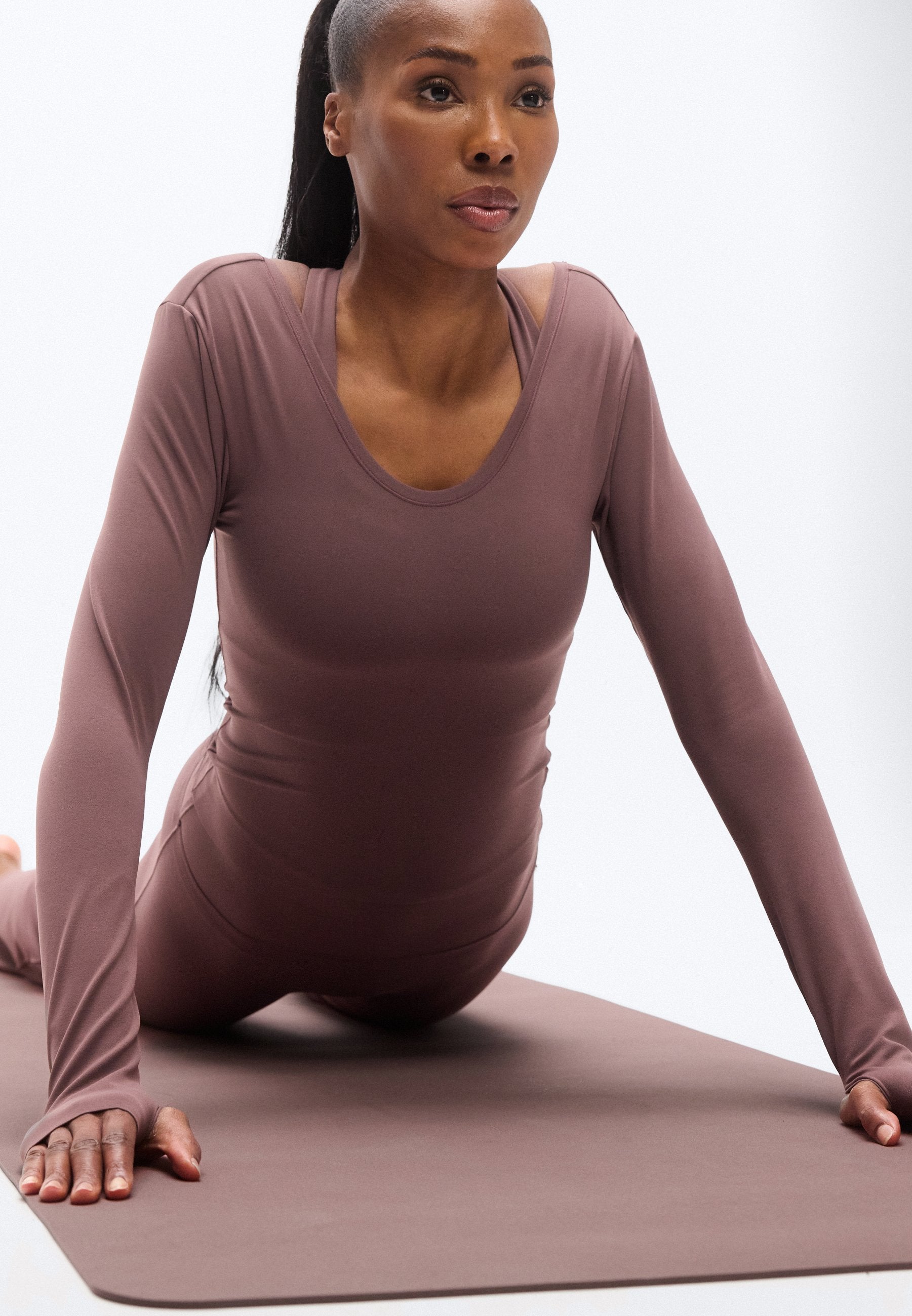 ZENVY - Long sleeved top - tattoo/white